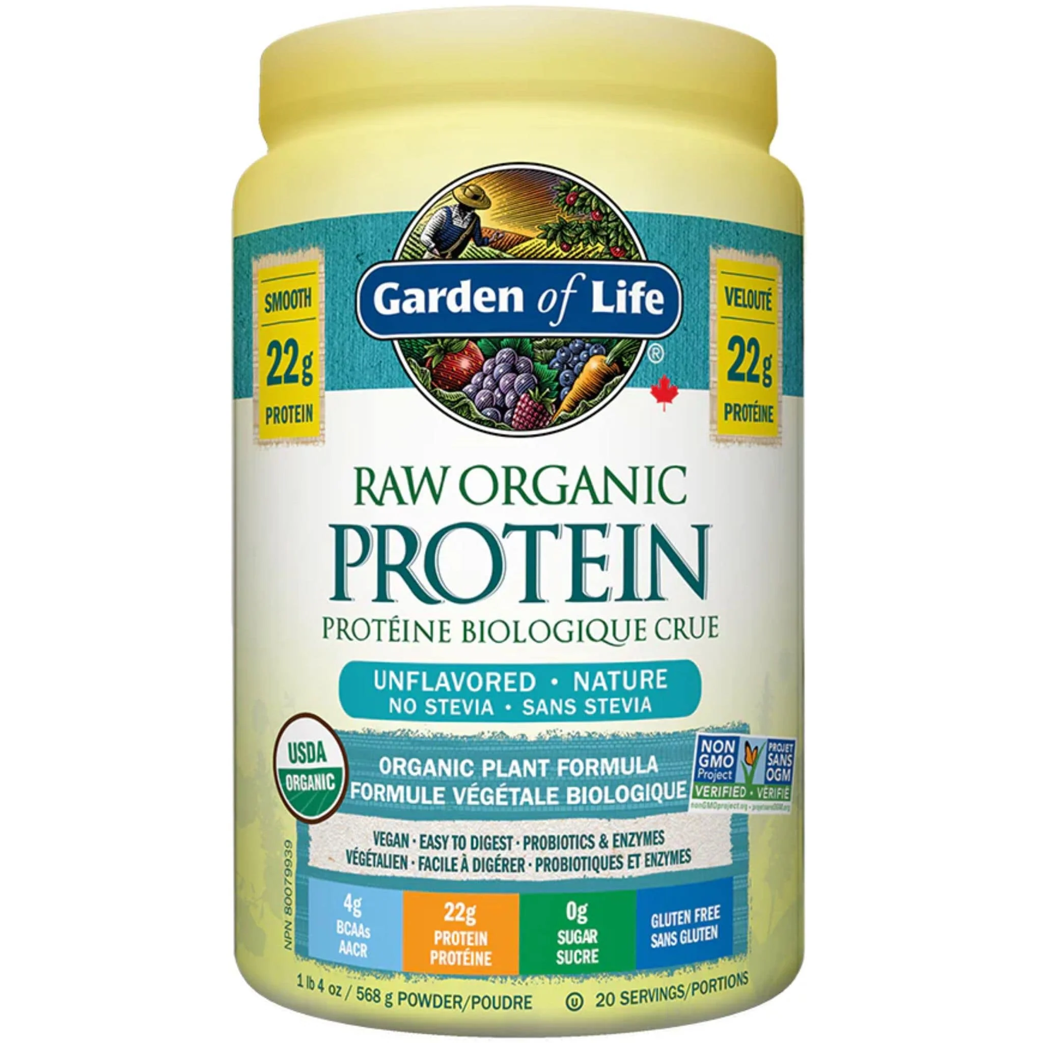 Garden of Life Raw Organic Protein Powder, 20 Servings - Image 21
