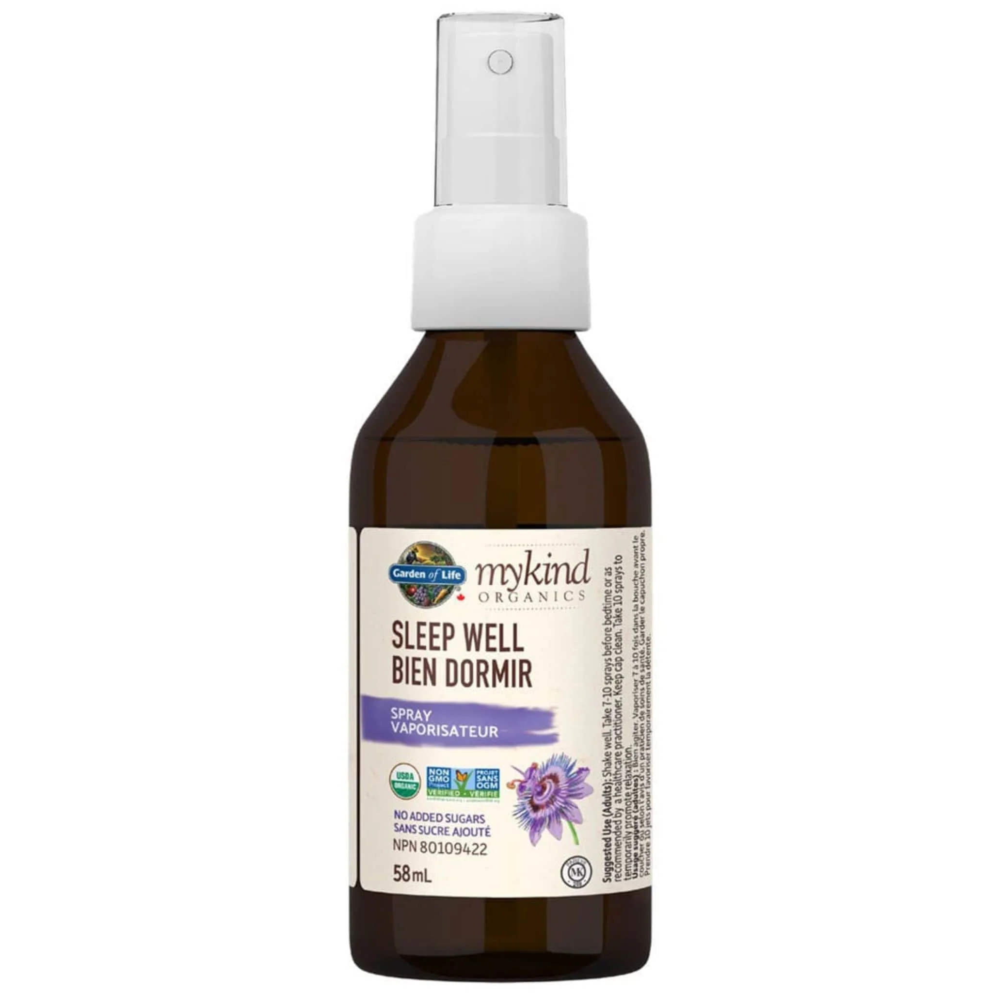 Garden of Life Organics Sleep Well Liquid Spray, 58ml - Image 2