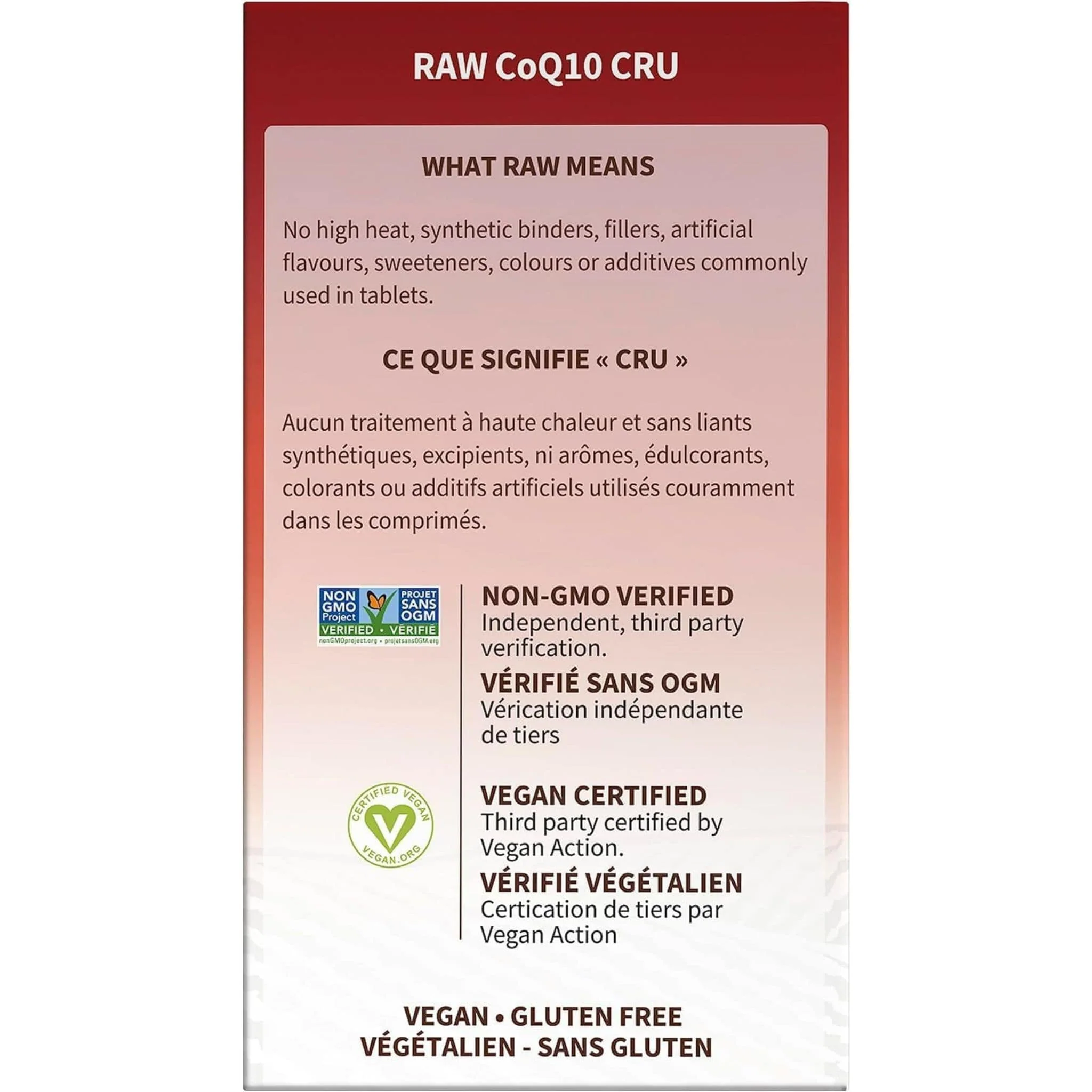 Garden of Life Vitamin Code Raw CoQ10 200mg, 60 Vegetarian Capsules - Image 4