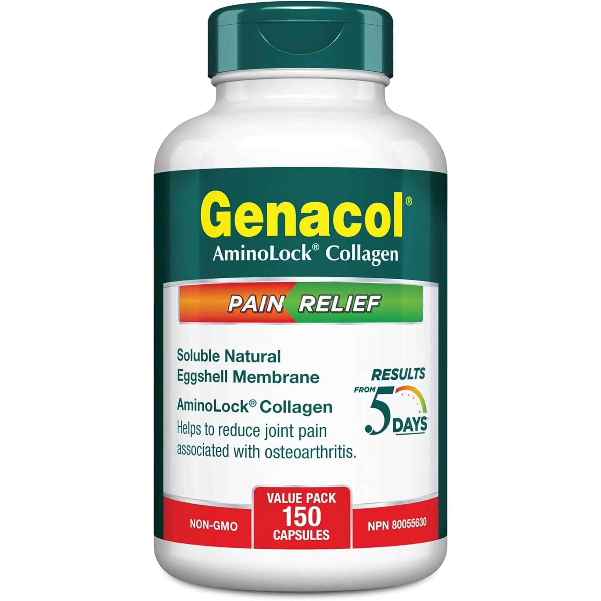Genacol Pain Relief Capsules, Reduce Joint Pain In 5 Days - Image 2