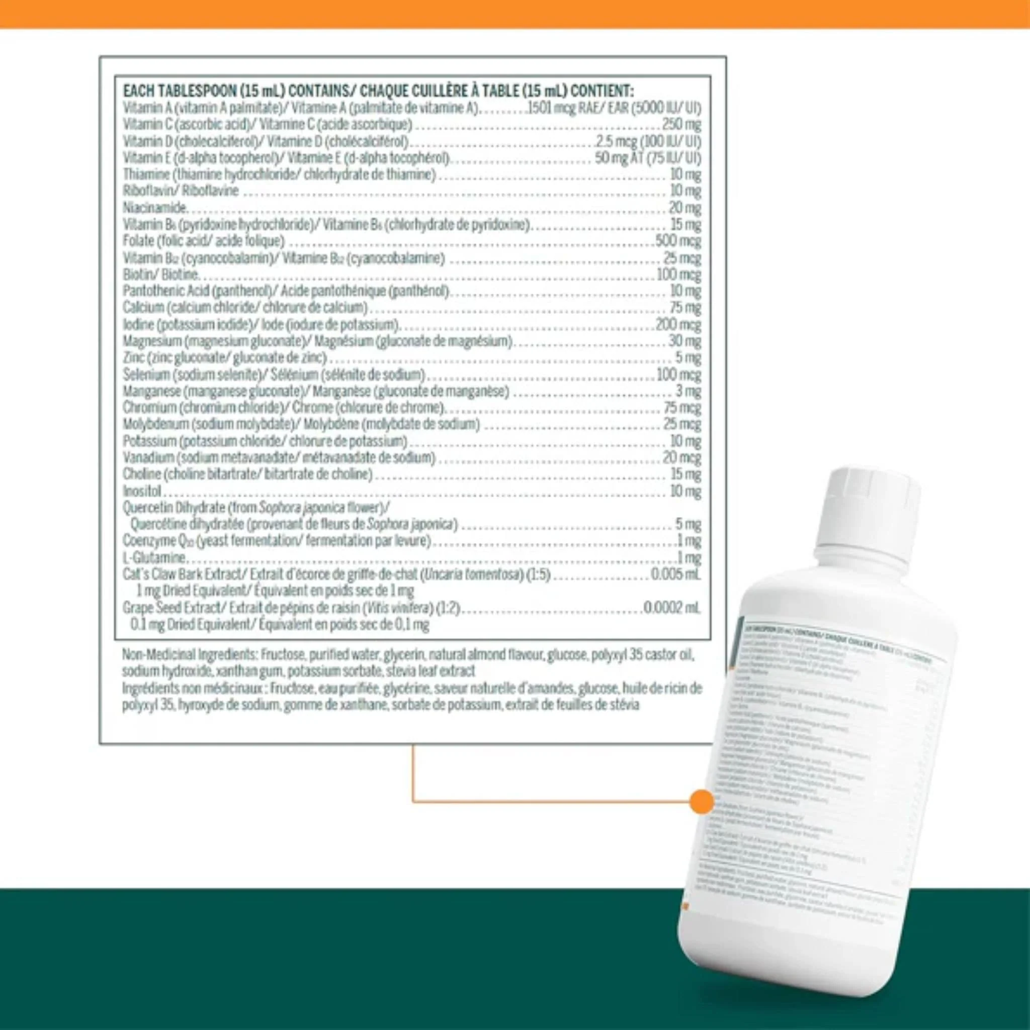 Genestra Almond Liquid Vite Min, 960ml - Image 2