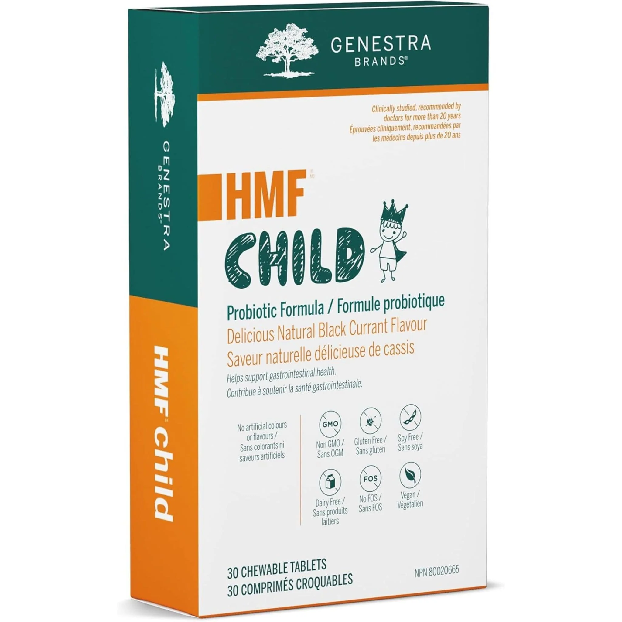 Genestra HMF Child, 30 Tablets  - Store in Fridge