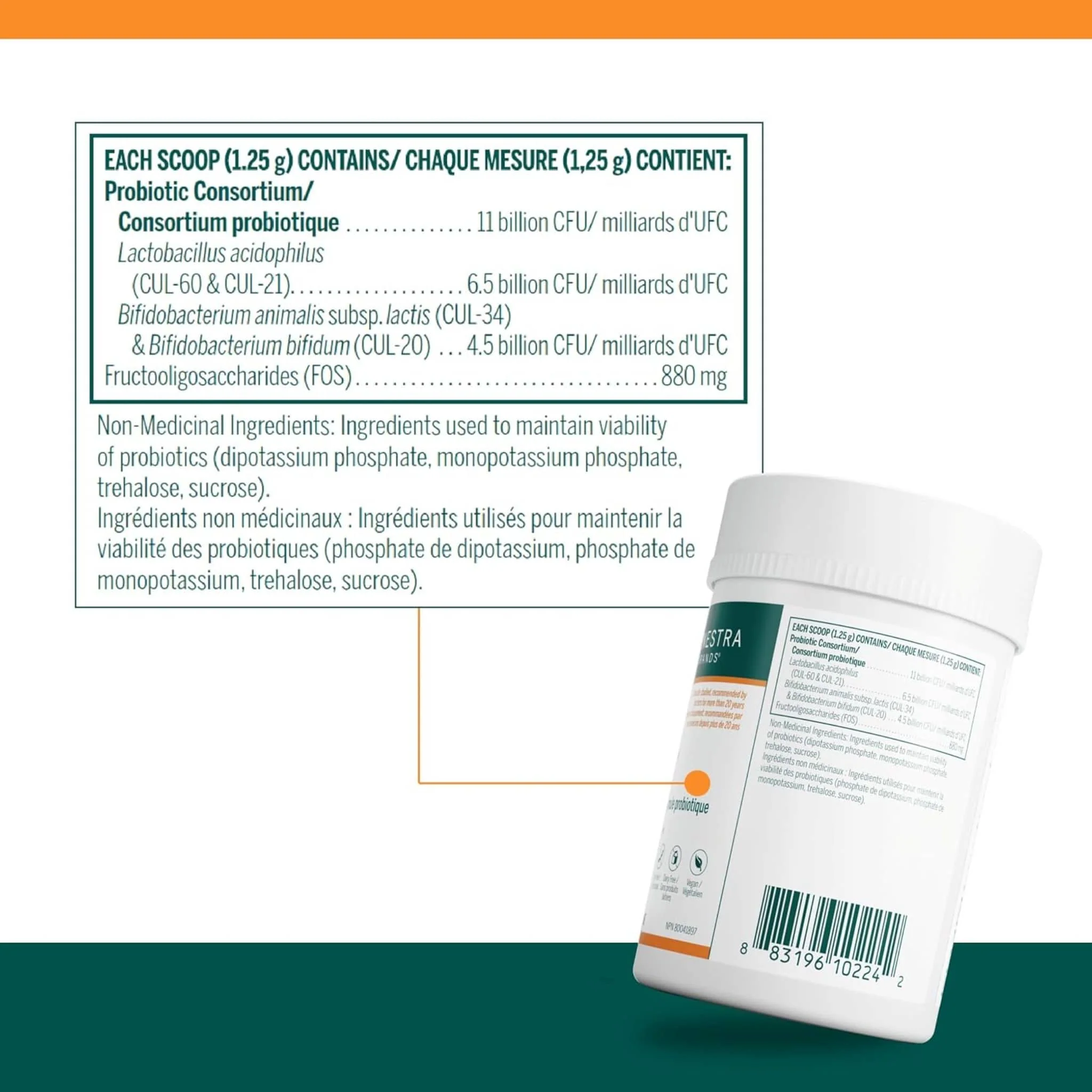 Genestra HMF Powder, 75g - Store in Fridge - Image 2