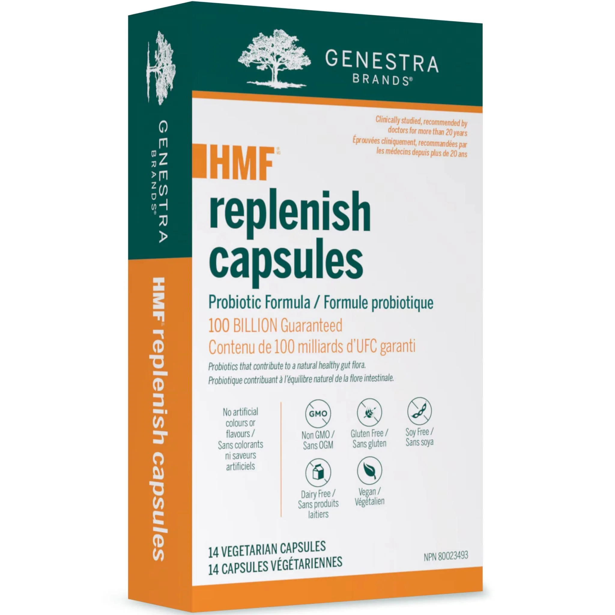 Genestra HMF Replenish Capsules, 14 Capsules (Refrigerated)