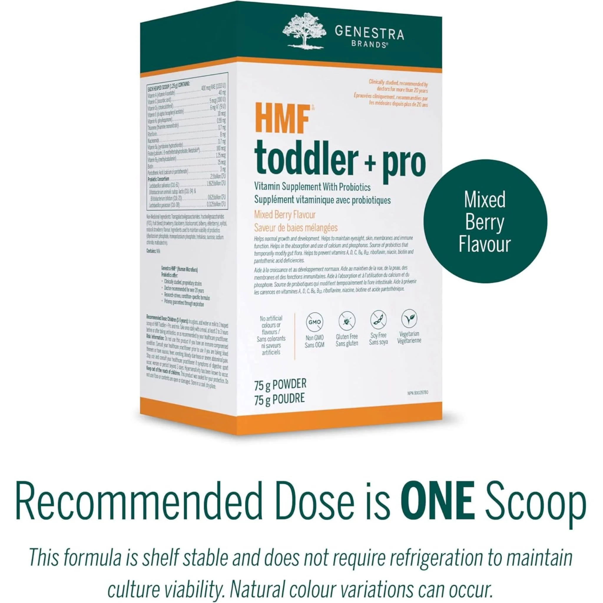 Genestra HMF Toddler + Pro, 75g - Image 3