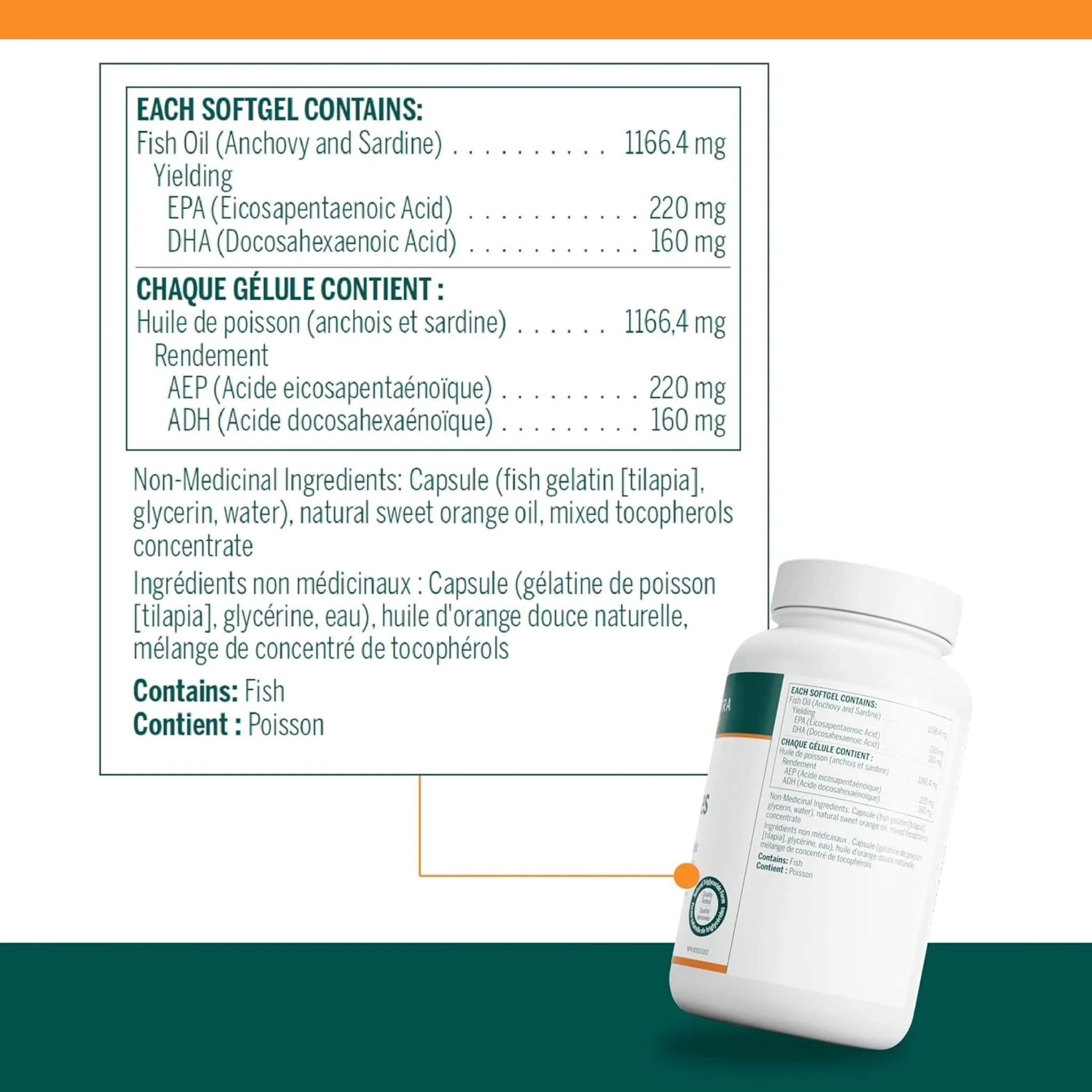 Genestra Super EFA Capsules Omega Fish Oil Softgels, 120 Softgels - Image 2