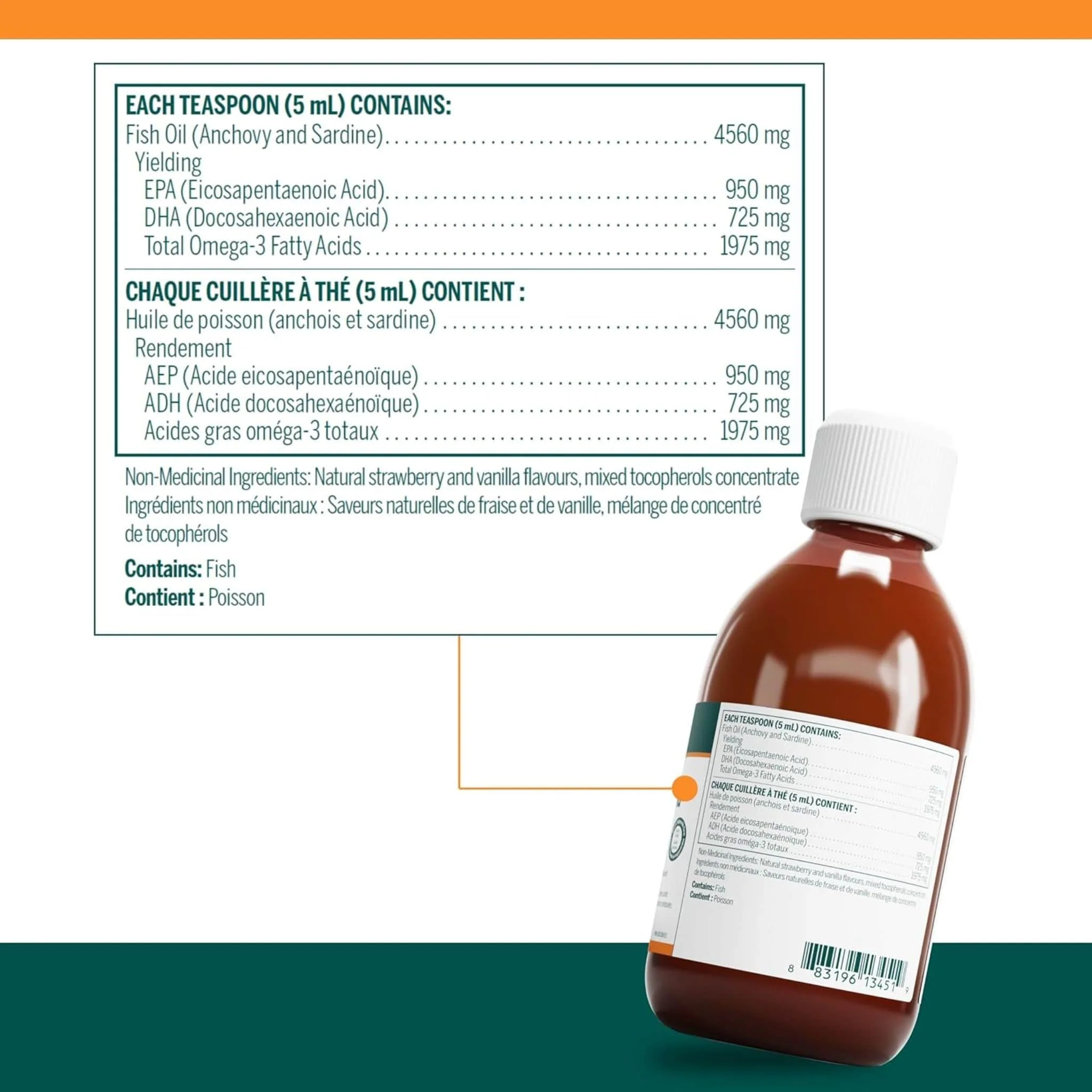 Genestra Super EFA Liquid Fish Oil - Image 2