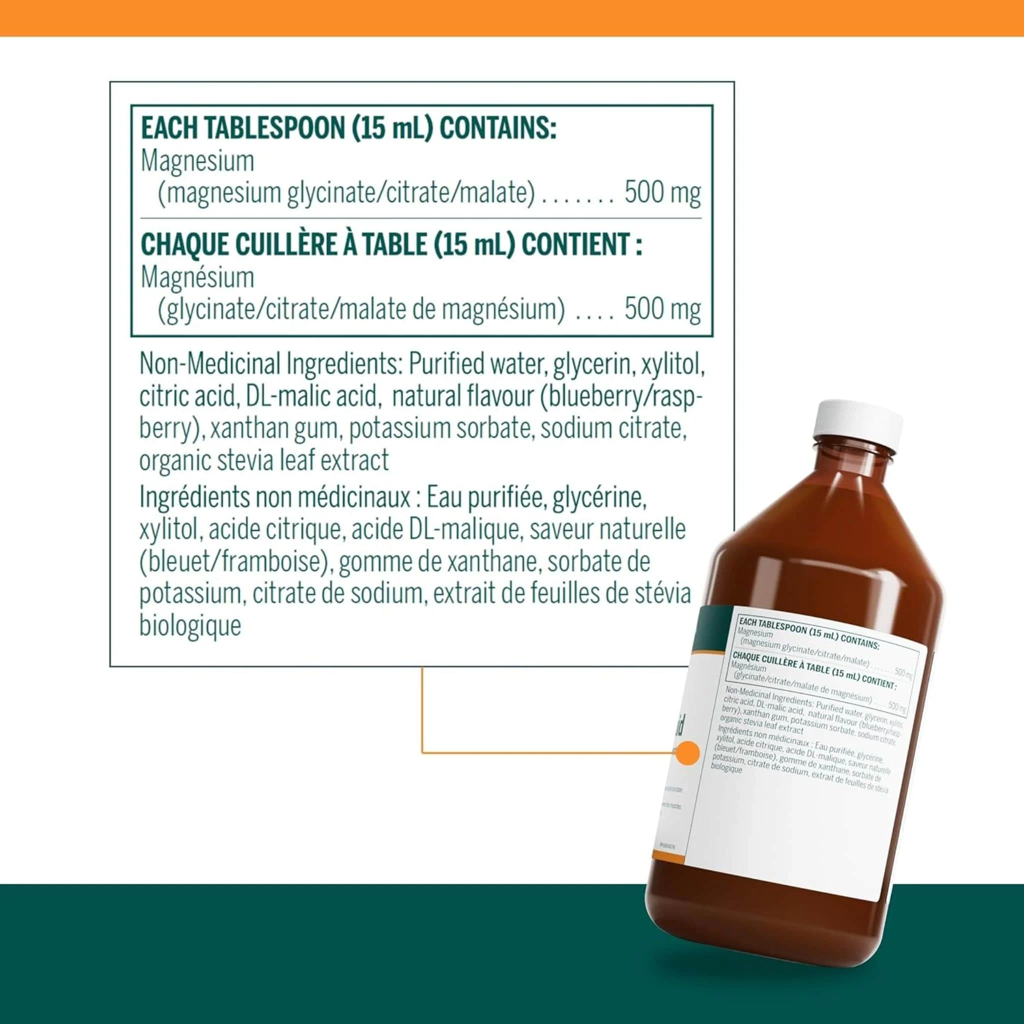 Genestra Magnesium Complex Liquid, 450ml - Image 2