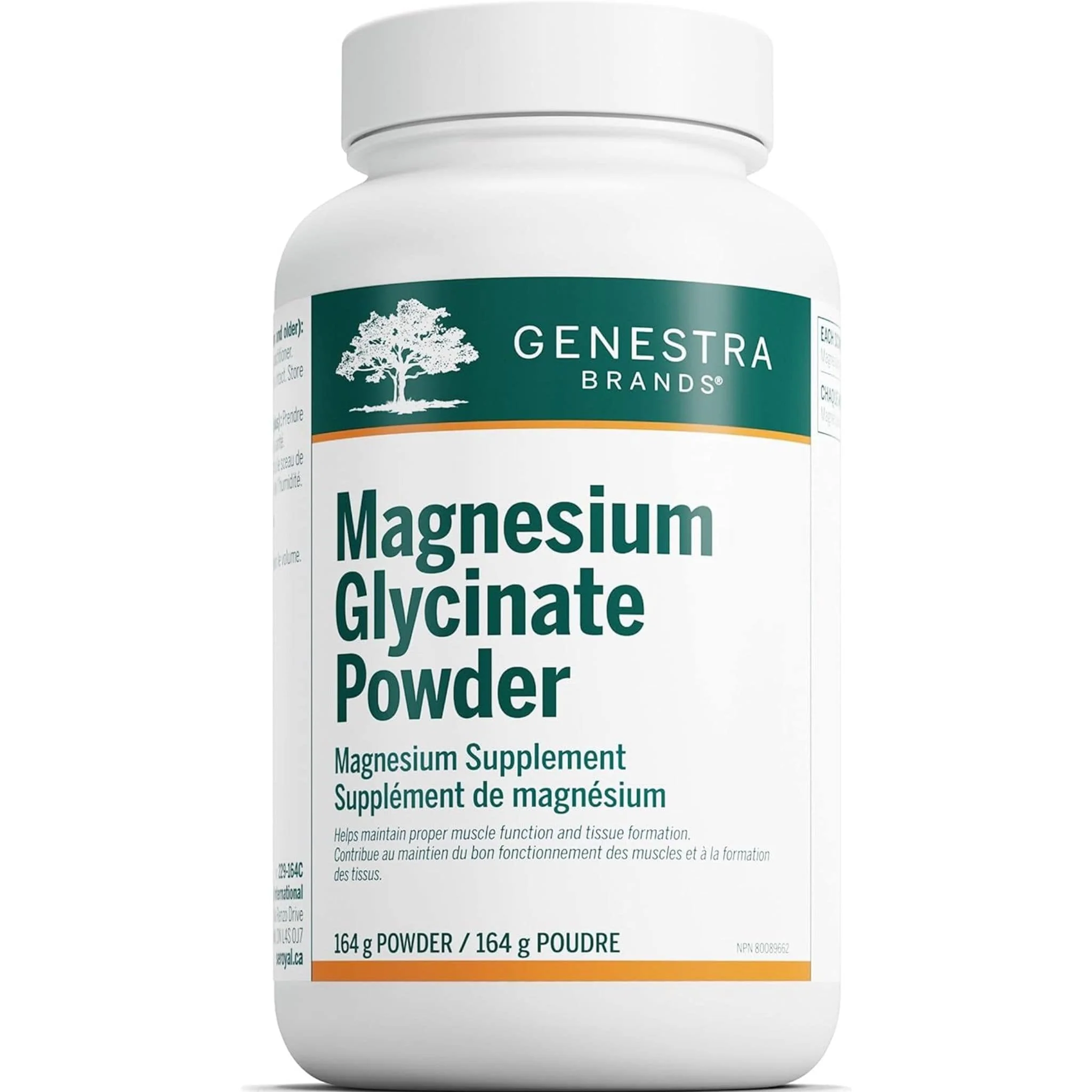 Genestra Magnesium Glycinate Powder, 164g