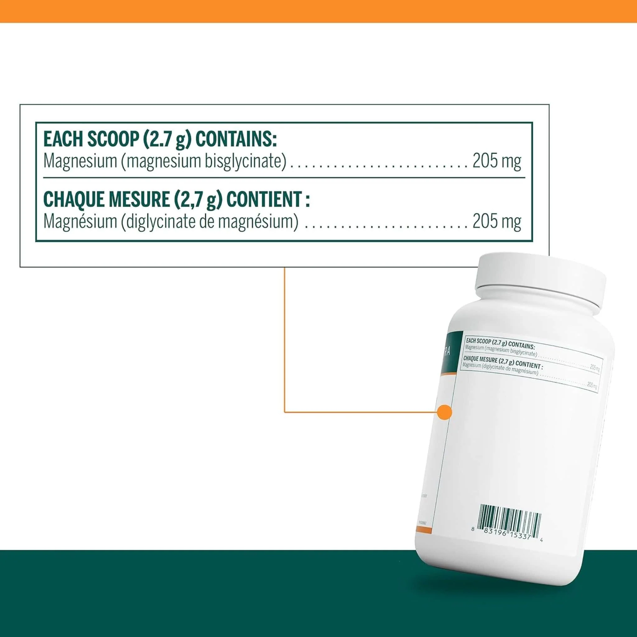 Genestra Magnesium Glycinate Powder, 164g - Image 2