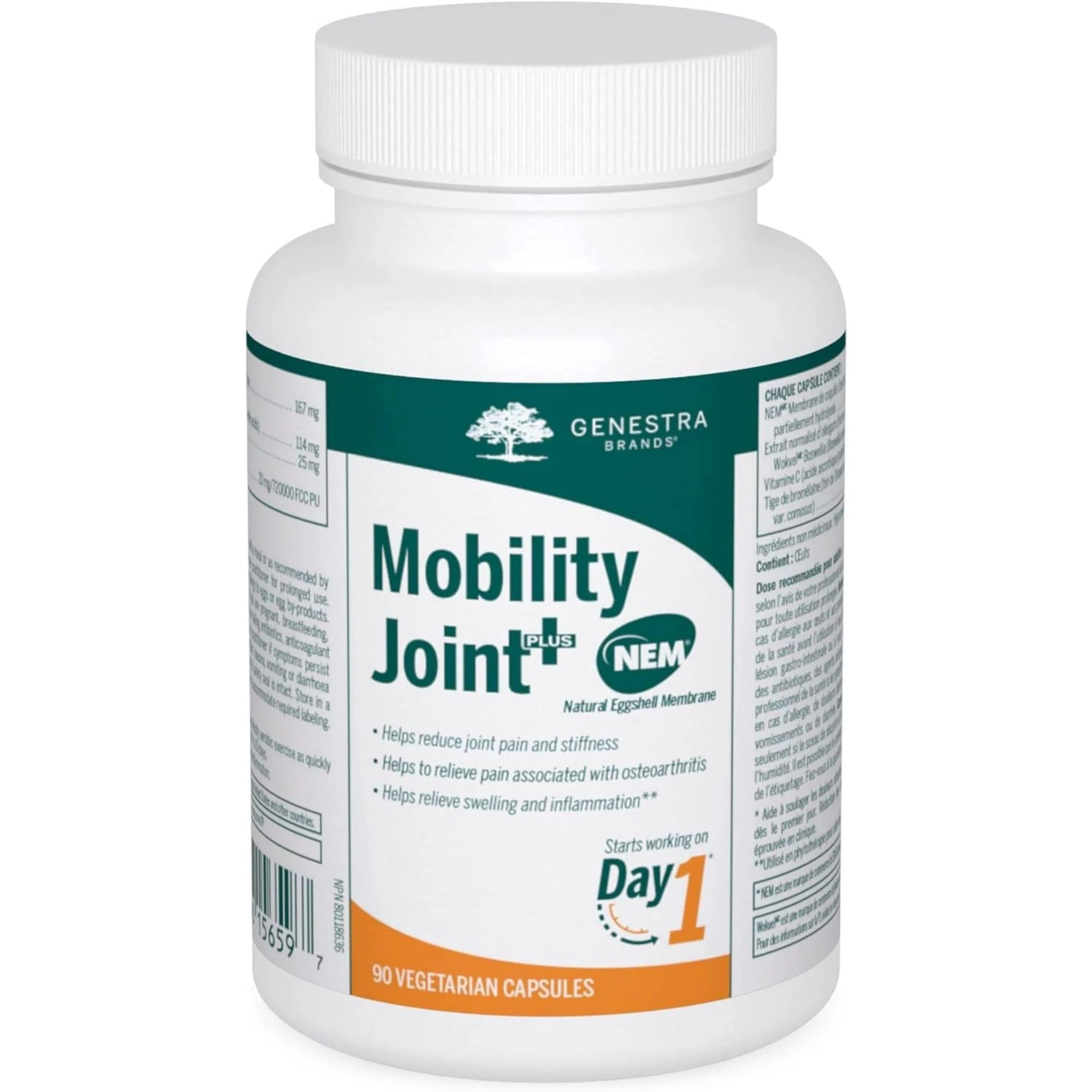 Genestra Mobility Joint Plus NEM, 90 Vegetarian Capsules