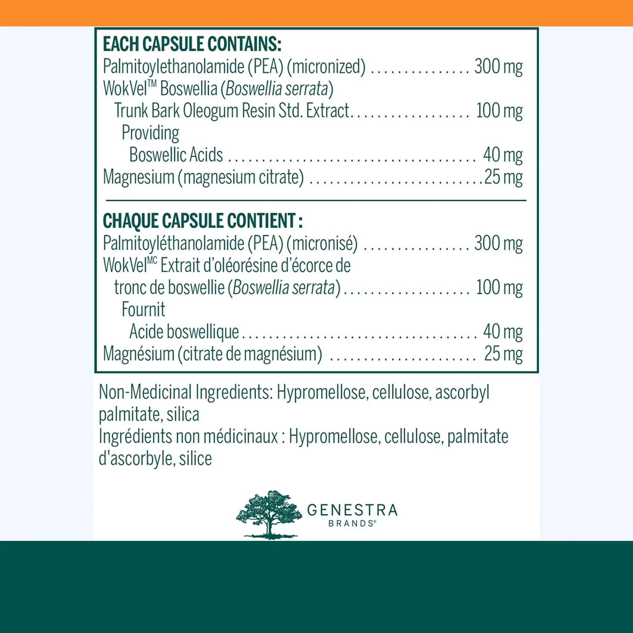 Genestra PEA Joint Pain Support, 60 Capsules - Image 2