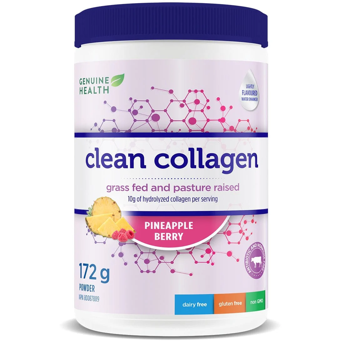 Genuine Health Clean Collagen, Grass Fed Pasture Raised Bovine Collagen Powder - Image 3