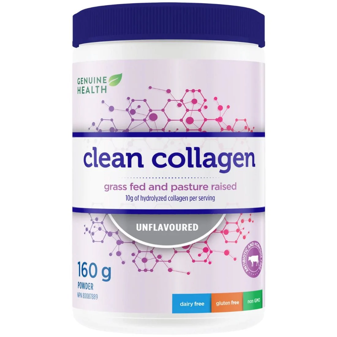 Genuine Health Clean Collagen, Grass Fed Pasture Raised Bovine Collagen Powder - Image 5