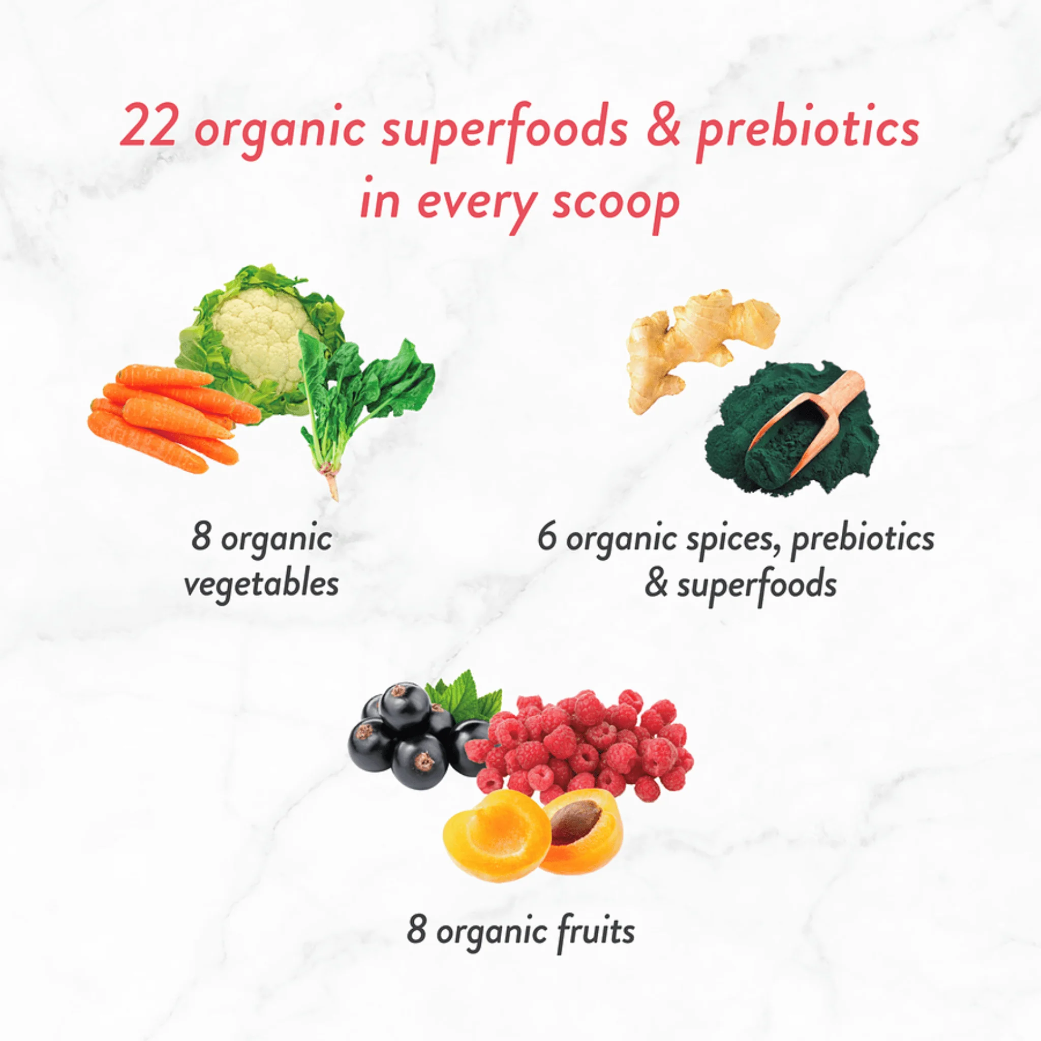 Genuine Health High Fibre Gut Superfoods+ Powder (Formerly Known as Fermented Organic Gut Superfoods+), 229-273g - Image 12