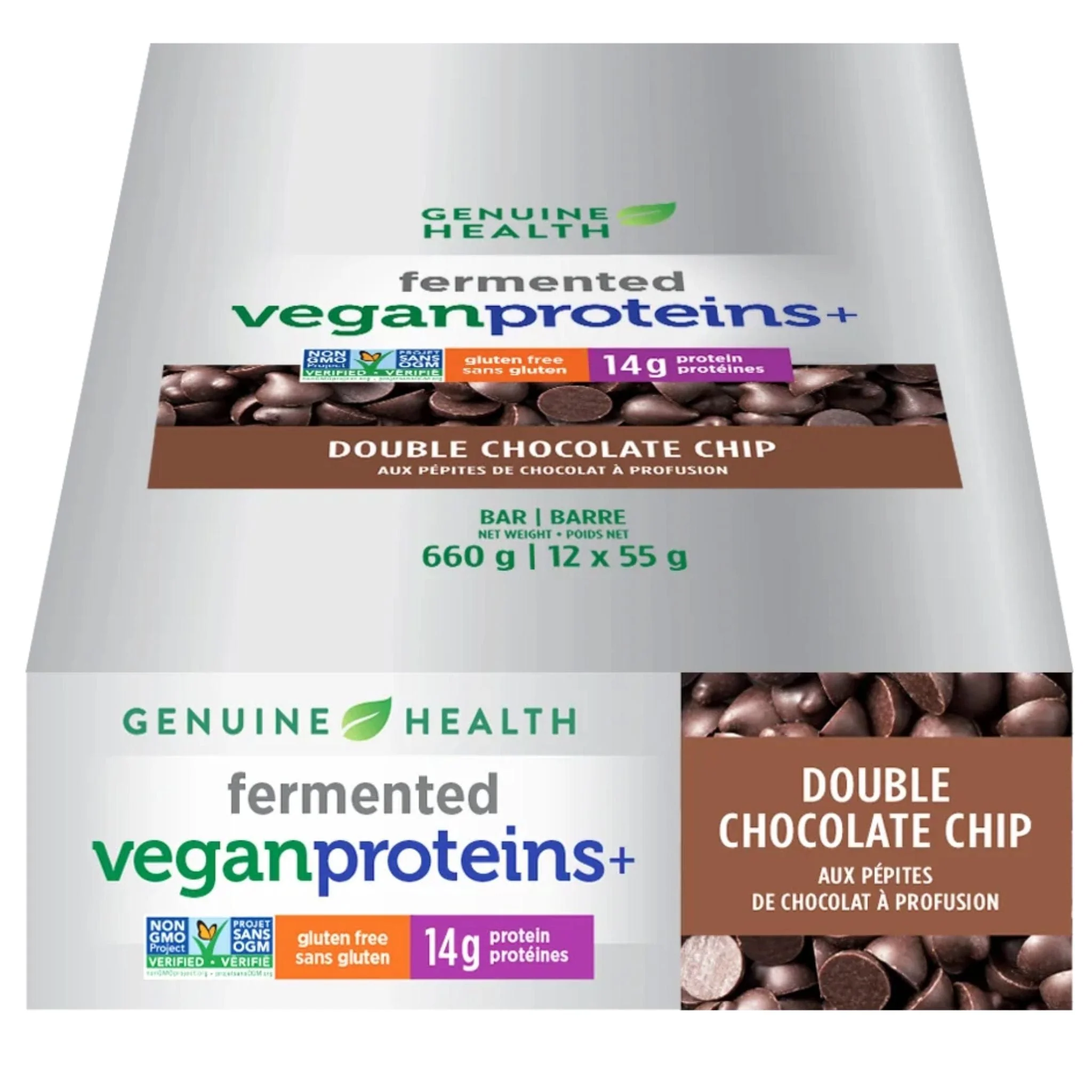 Genuine Health Fermented Vegan Proteins+ Bars (Last chance!)
