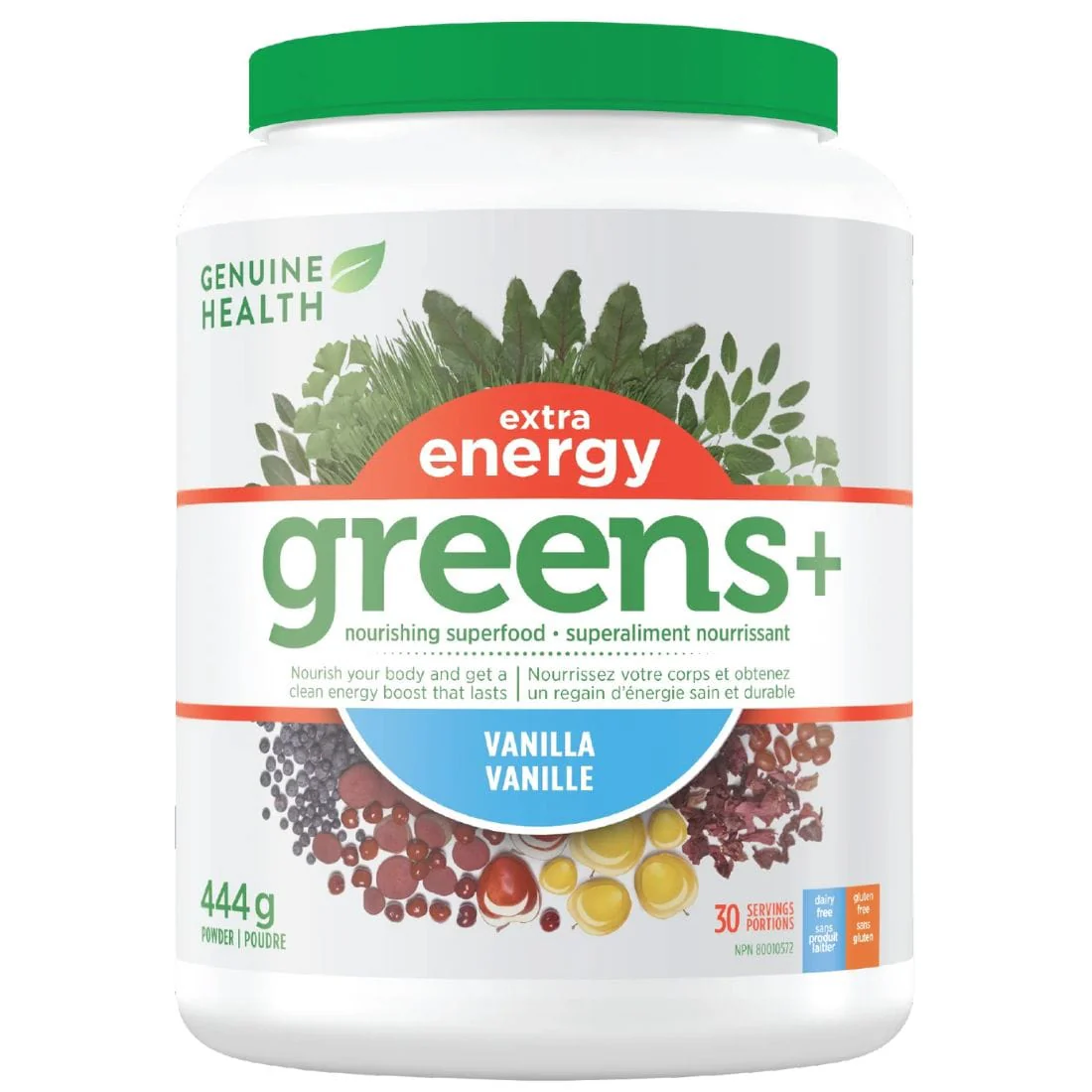 Genuine Health Greens+ Extra Energy Greens Powder - Image 3