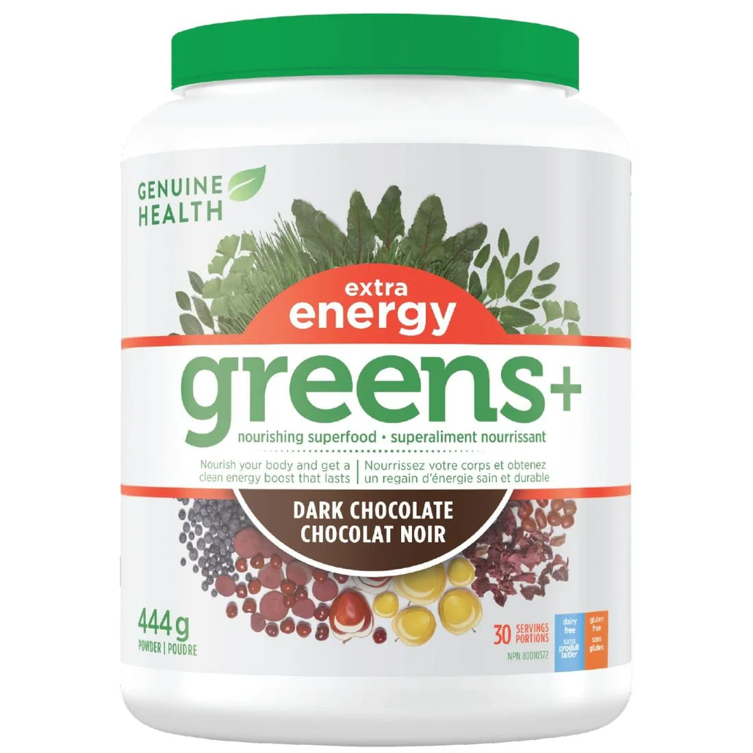 Genuine Health Greens+ Extra Energy Greens Powder - Image 4