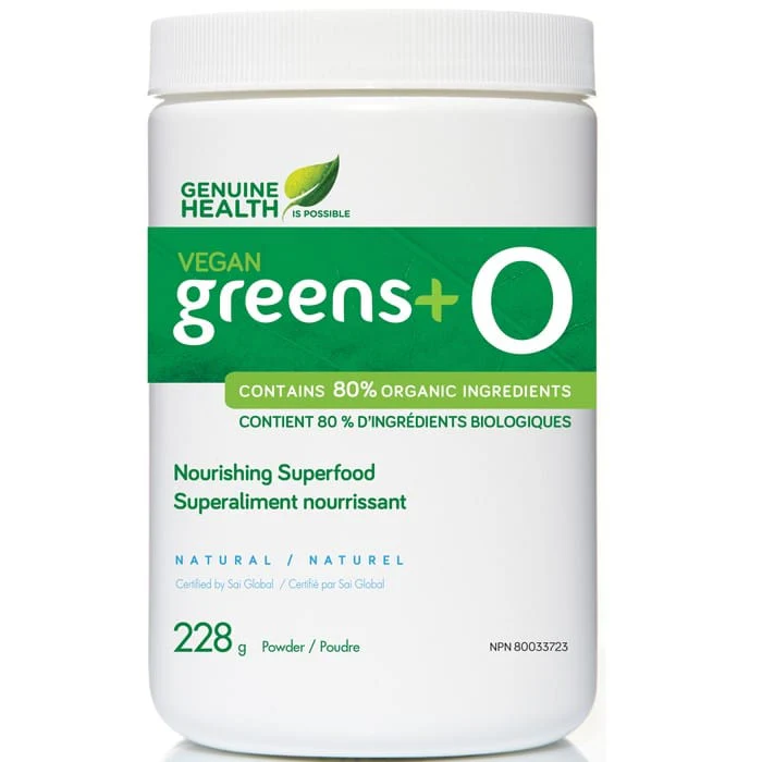 Genuine Health Vegan Greens+ O (60% off! Read expiry before purchase)