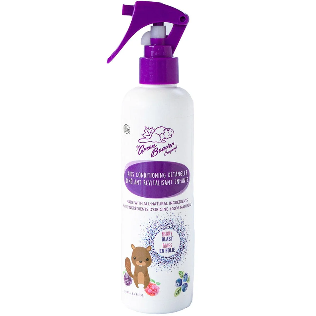 Green Beaver Junior Boreal Berries Conditioning Detangler, 250ml - Image 2