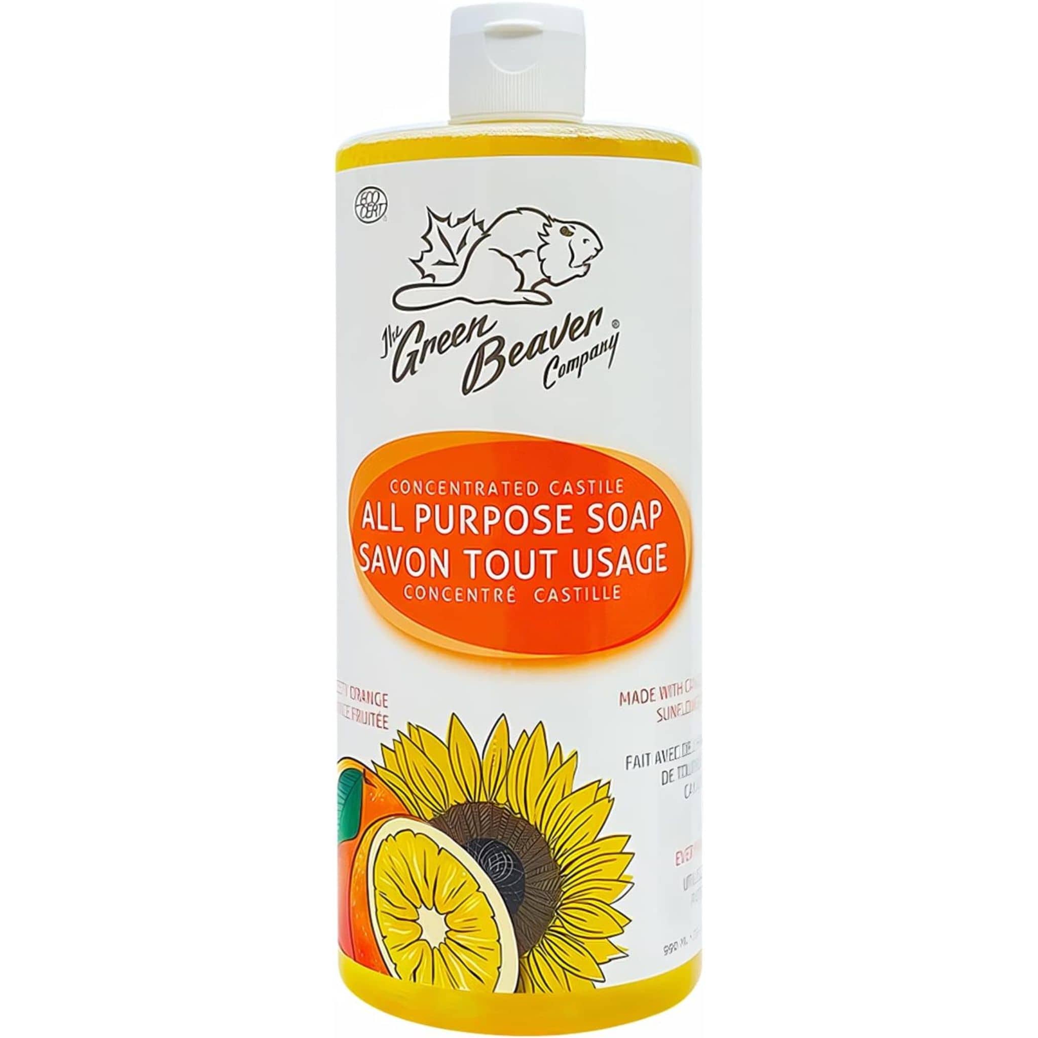 Green Beaver Sunflower Castille Liquid Soap, 1L - Image 12