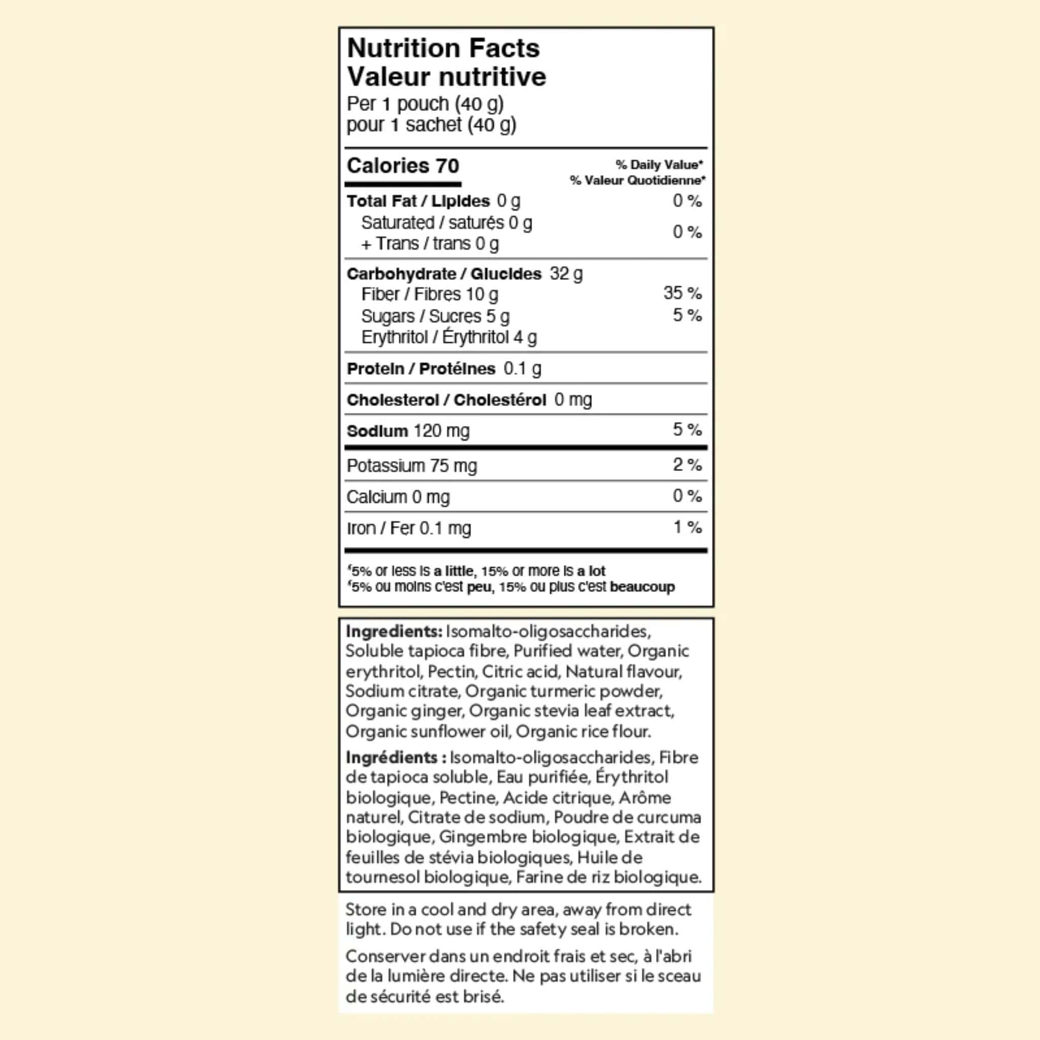 Herbaland Ginger and Turmeric Gummies, 40mg Turmeric per Serving, 240g - Image 3