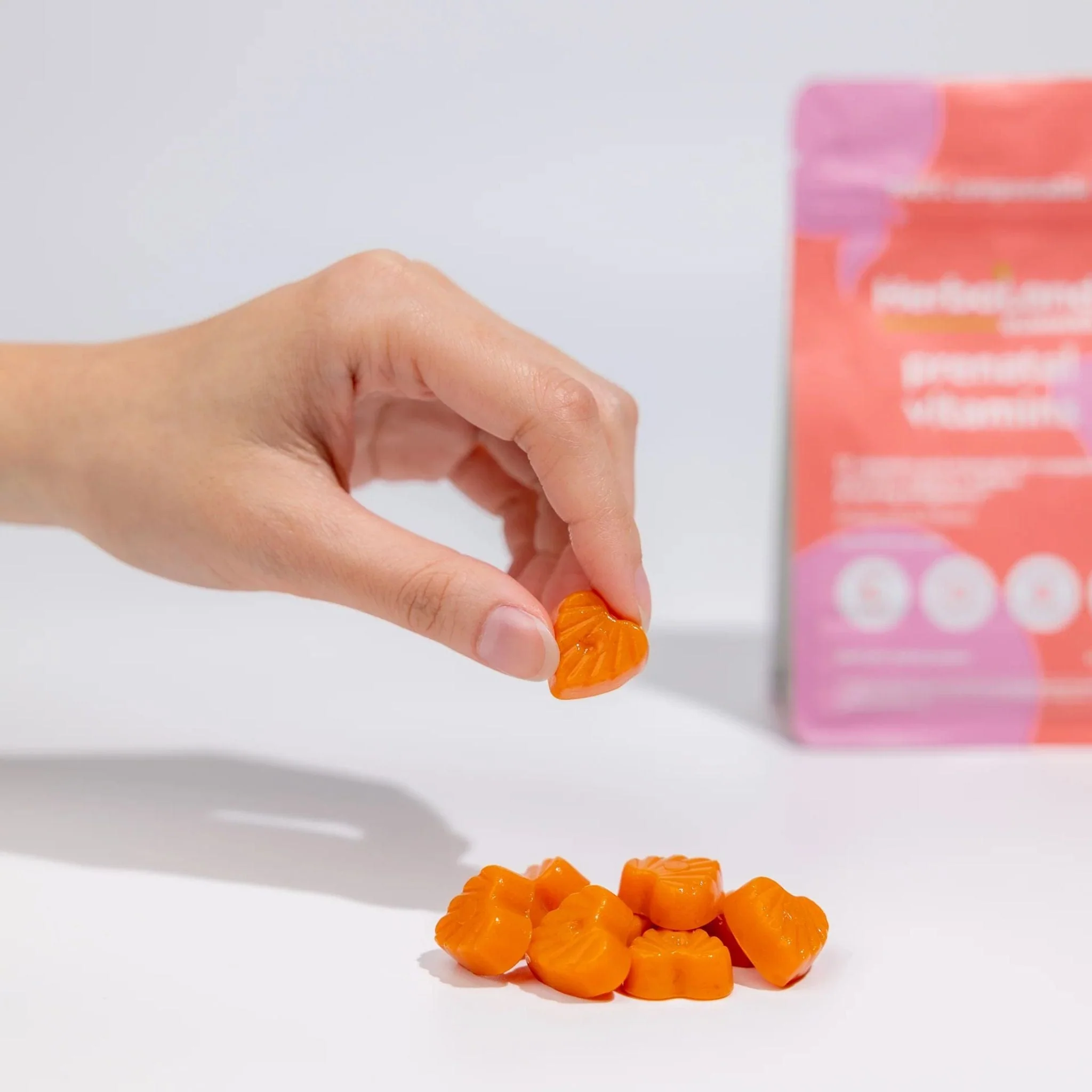 Herbaland Prenatal Vitamins Gummies, Mango Peach, 60 Gummies - Image 4