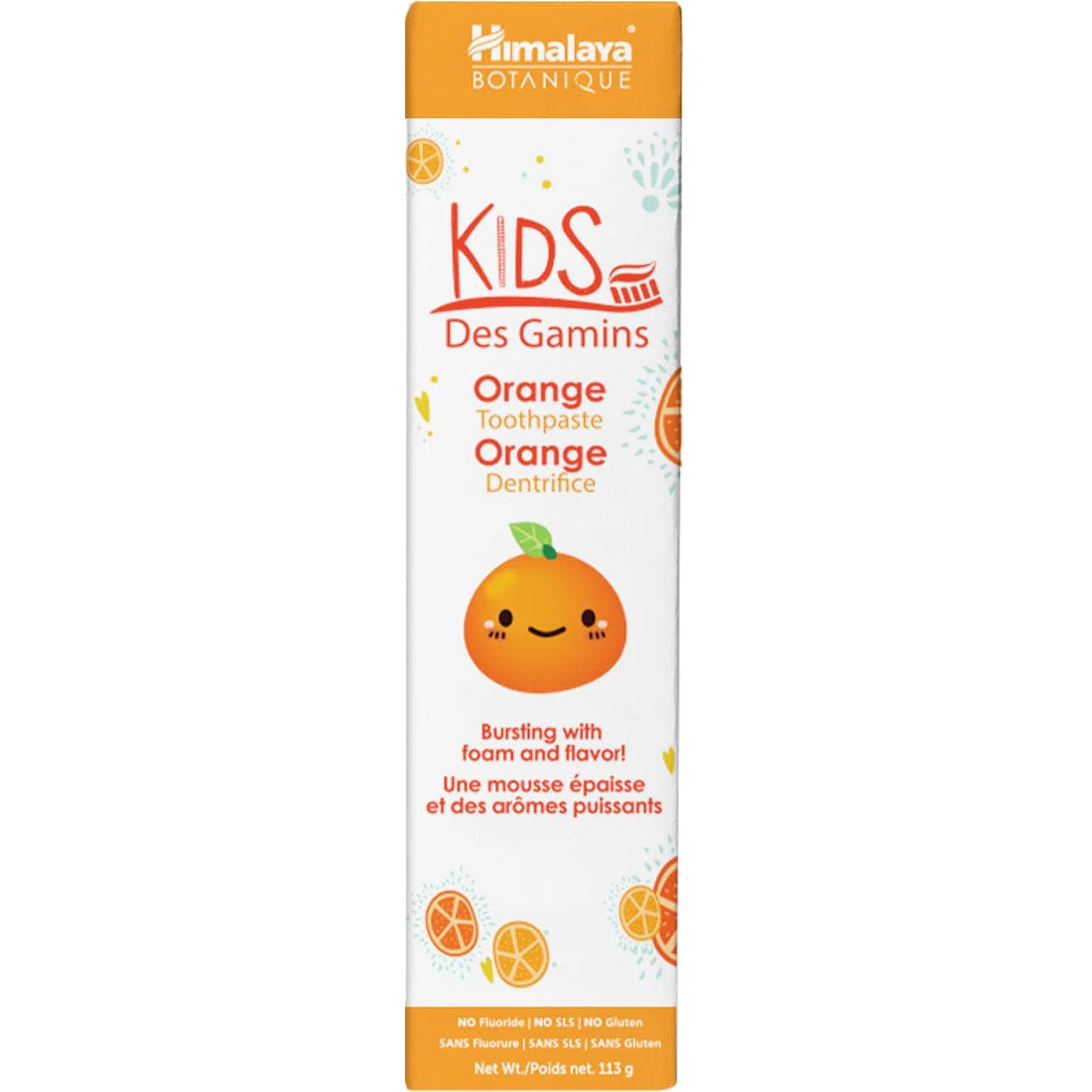 Himalaya Herbal Kids Complete Toothpaste (Bursting with Foam), 113g - Image 4