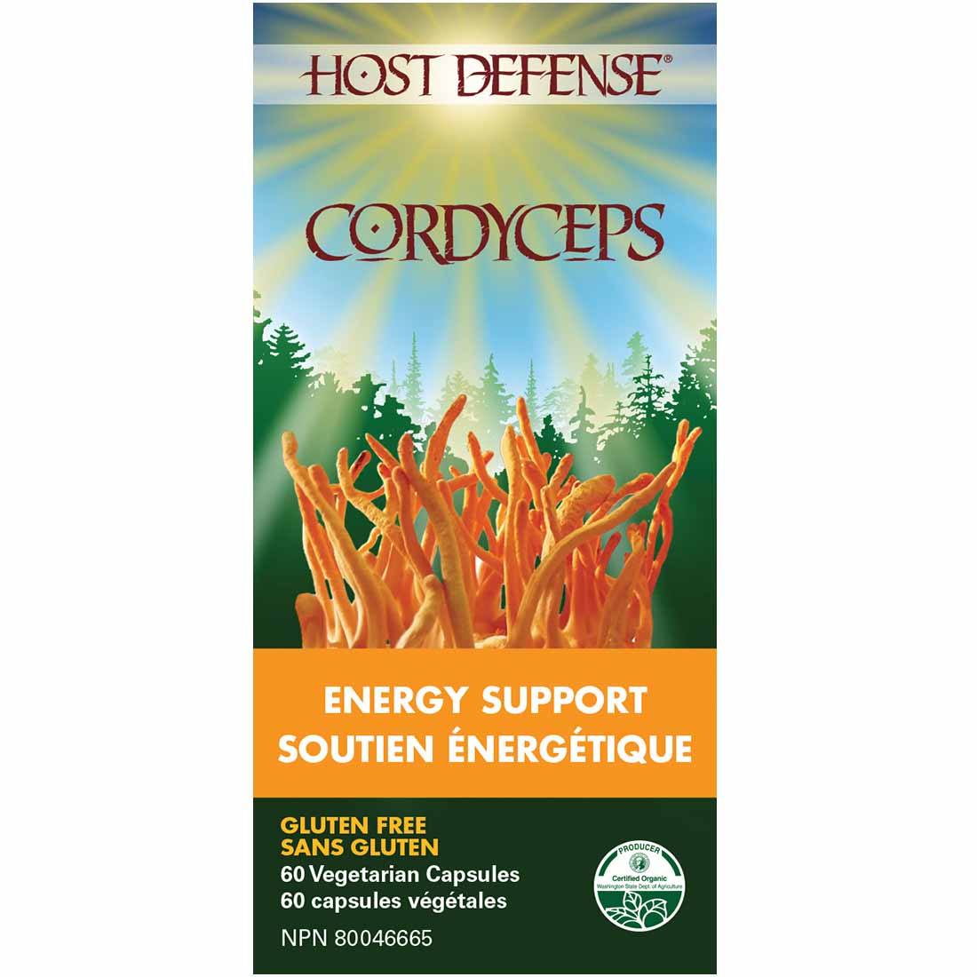 Host Defense Cordyceps, Energy Support - Image 3