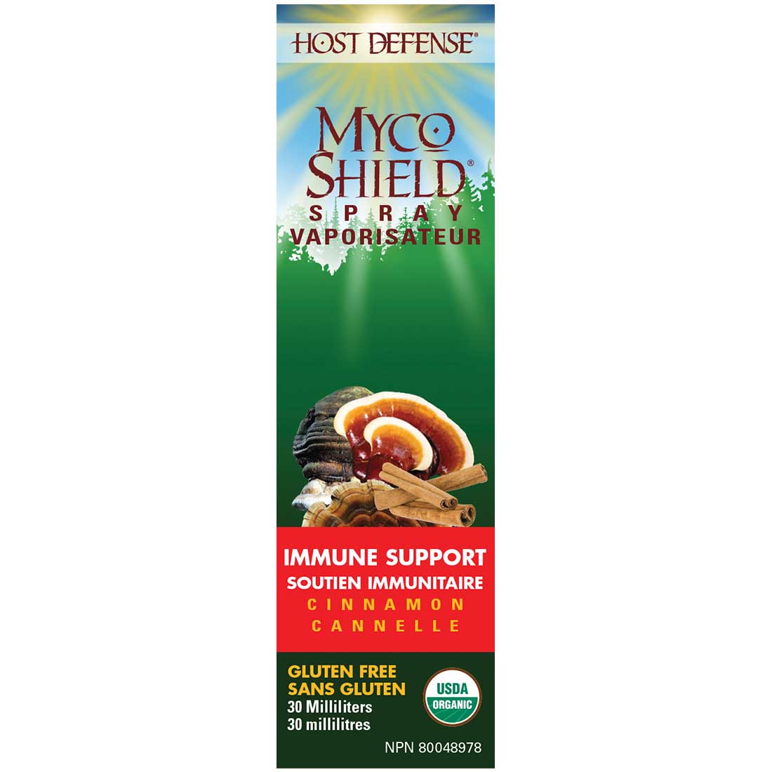 Host Defense MycoShield Spray, Immune Support, 30ml - Image 2