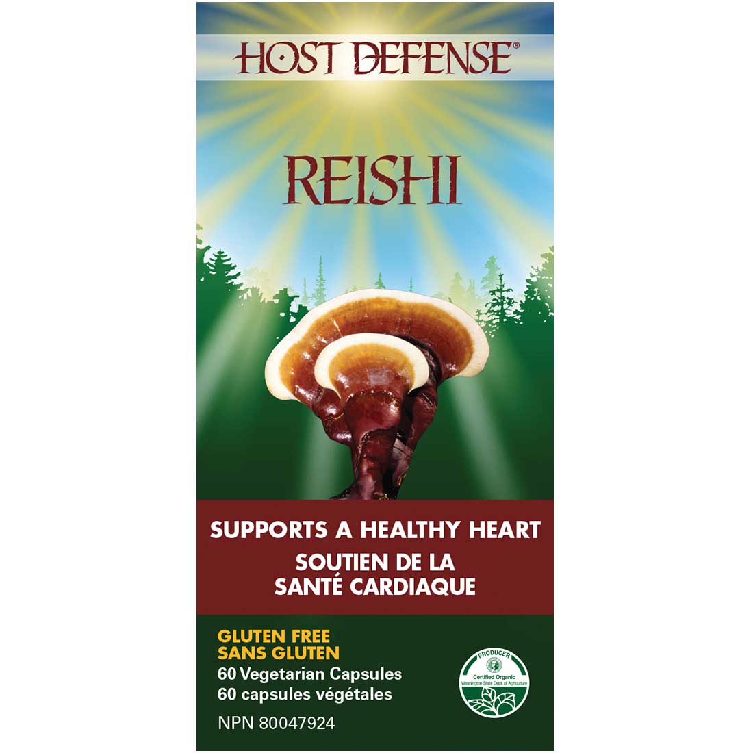 Host Defense Reishi, Supports A Healthy Heart - Image 3