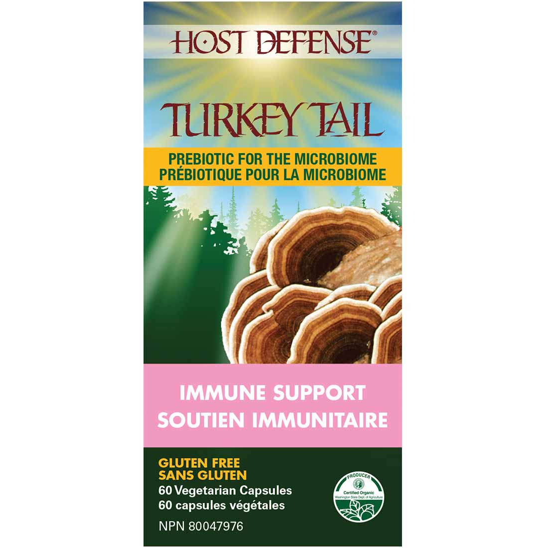 Host Defense Turkey Tail, Immune Support - Image 2