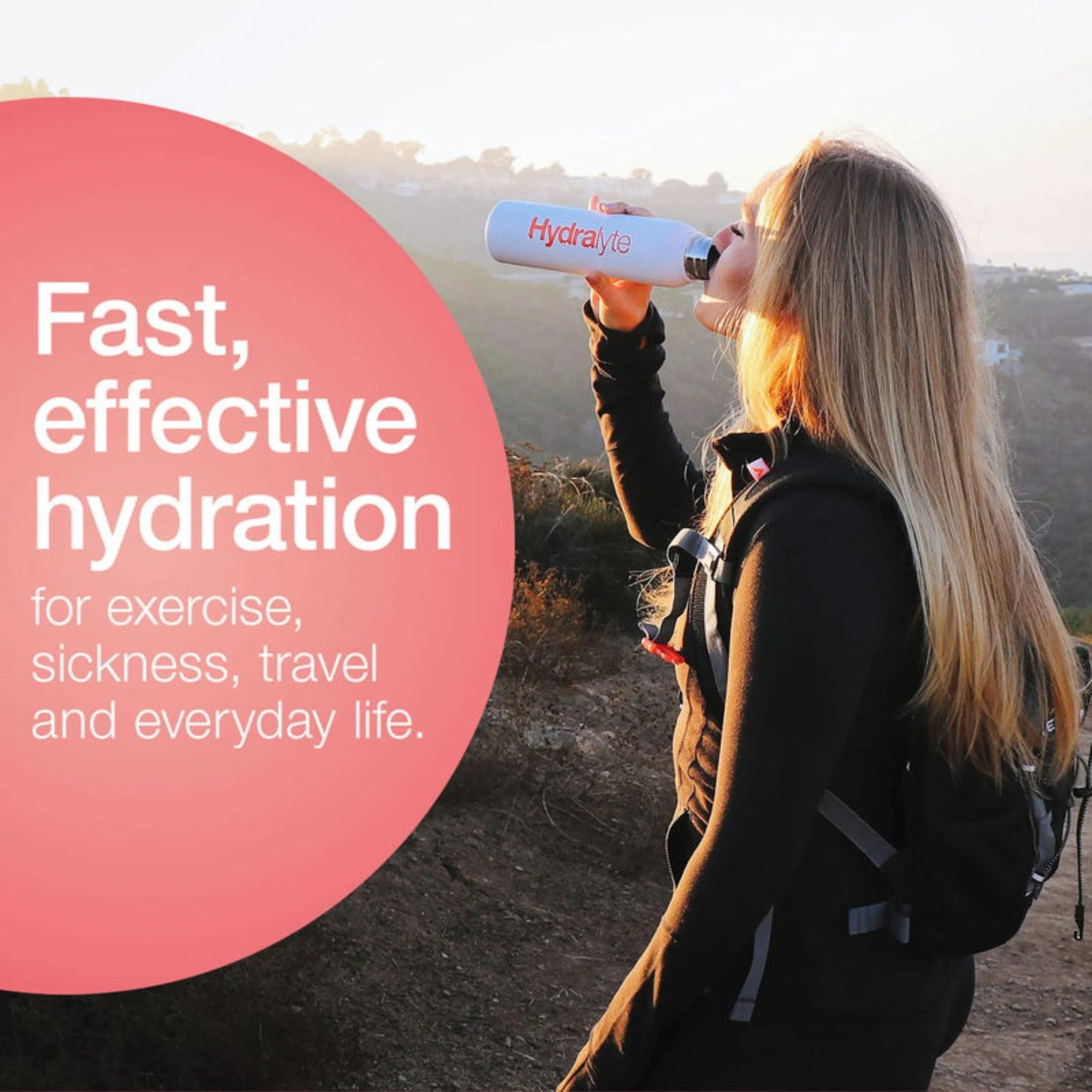 HydraLyte Effervescent Electrolyte Tablets, Rehydrates Faster Than Water, 20 Tablets - Image 4