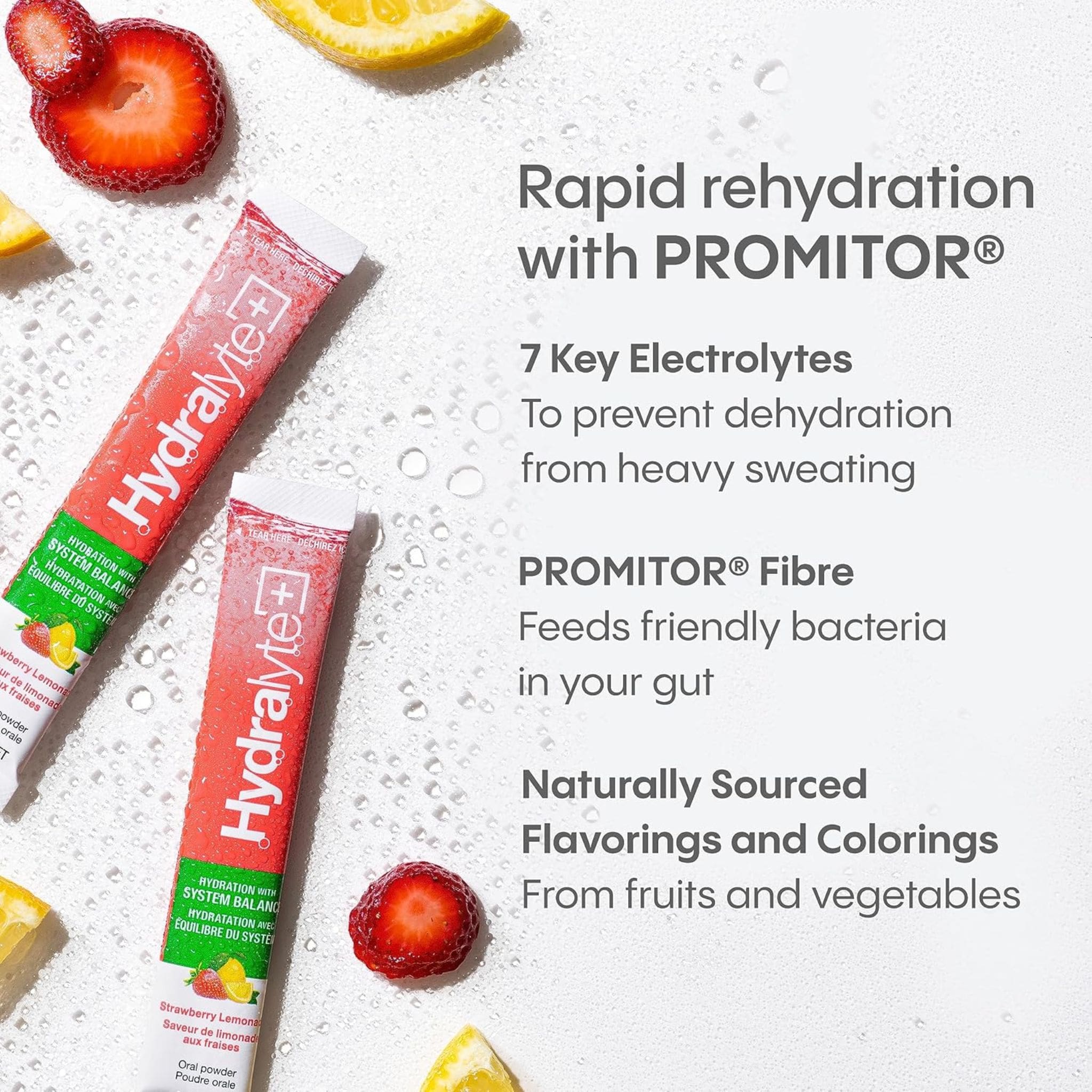 HydraLyte Hydration with System Balance, Electrolyte Powder, 10 Sachets - Image 2