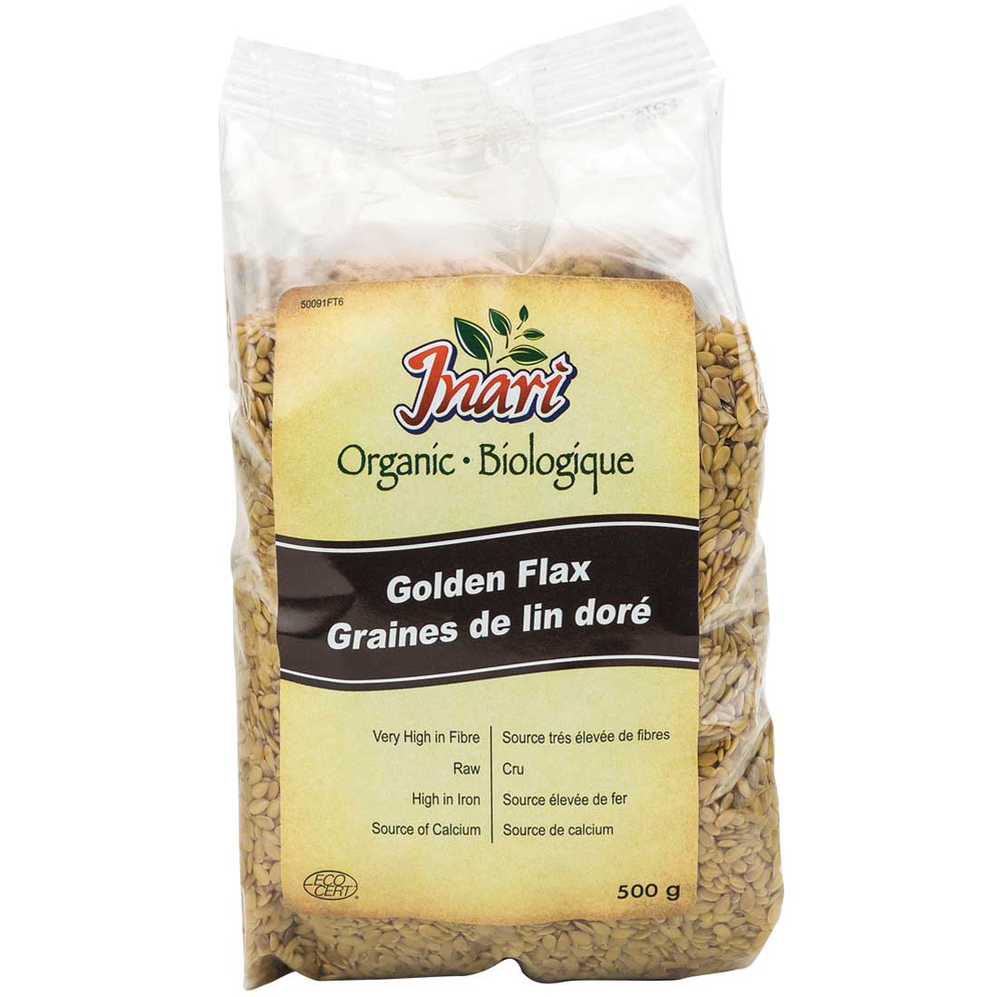 Inari Organic Golden Flax Seeds (Whole) - Image 2