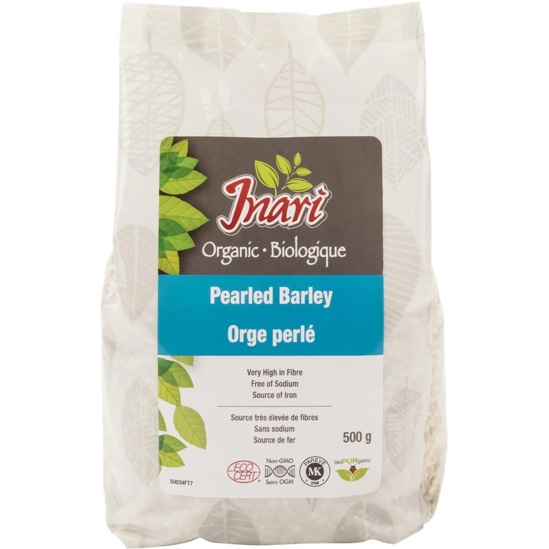 Inari Organic Pearled Barley, 500g, Clearance 30% Off, Final Sale