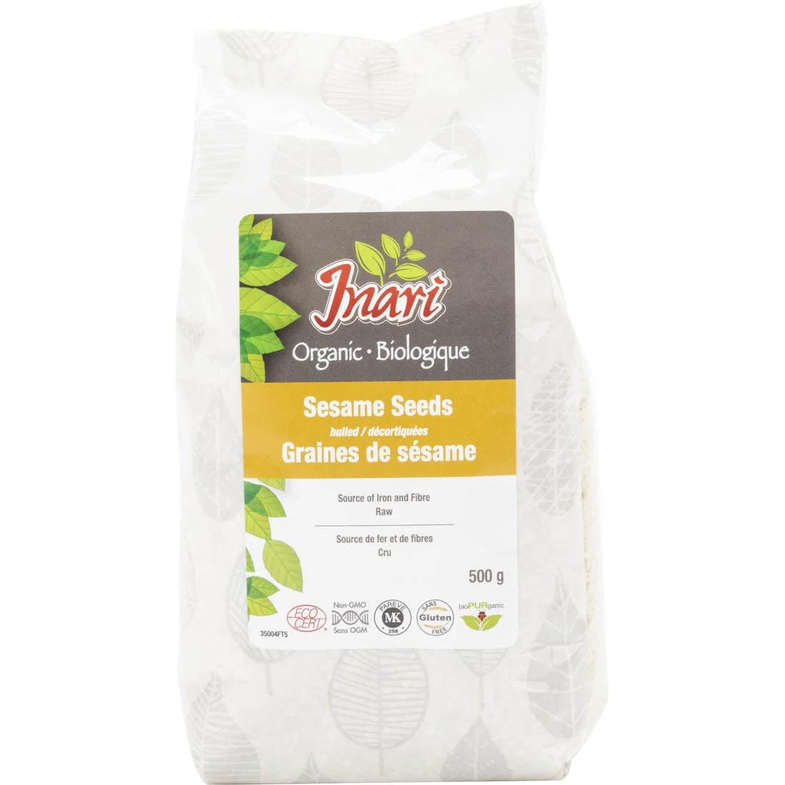 Inari Organic Sesame Seeds (Hulled), 500g
