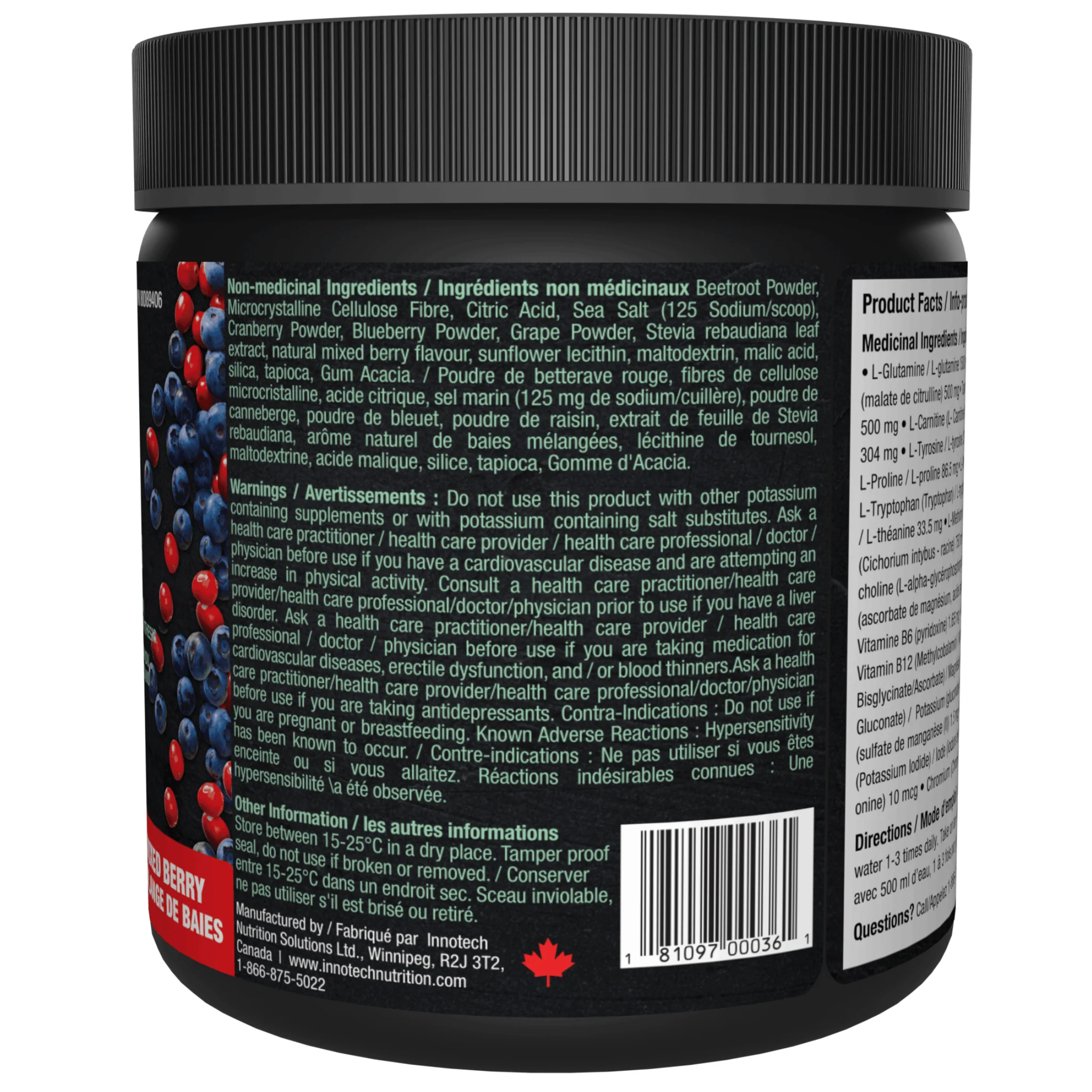 Innotech Amino Days, Electrolyte and Essential Amino Acid Drink Mix, 360g (Formerly Fasting Days) - Image 3