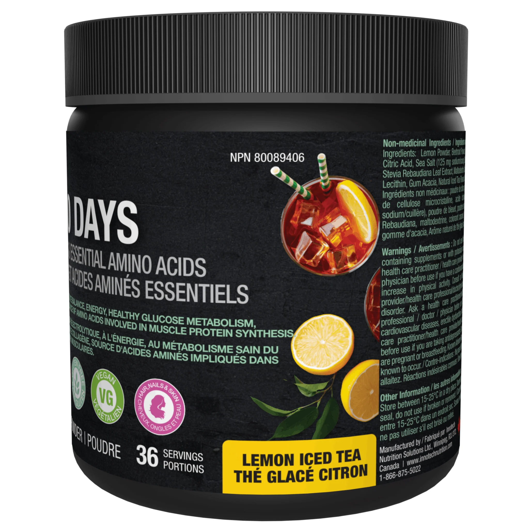 Innotech Amino Days, Electrolyte and Essential Amino Acid Drink Mix, 360g (Formerly Fasting Days) - Image 7