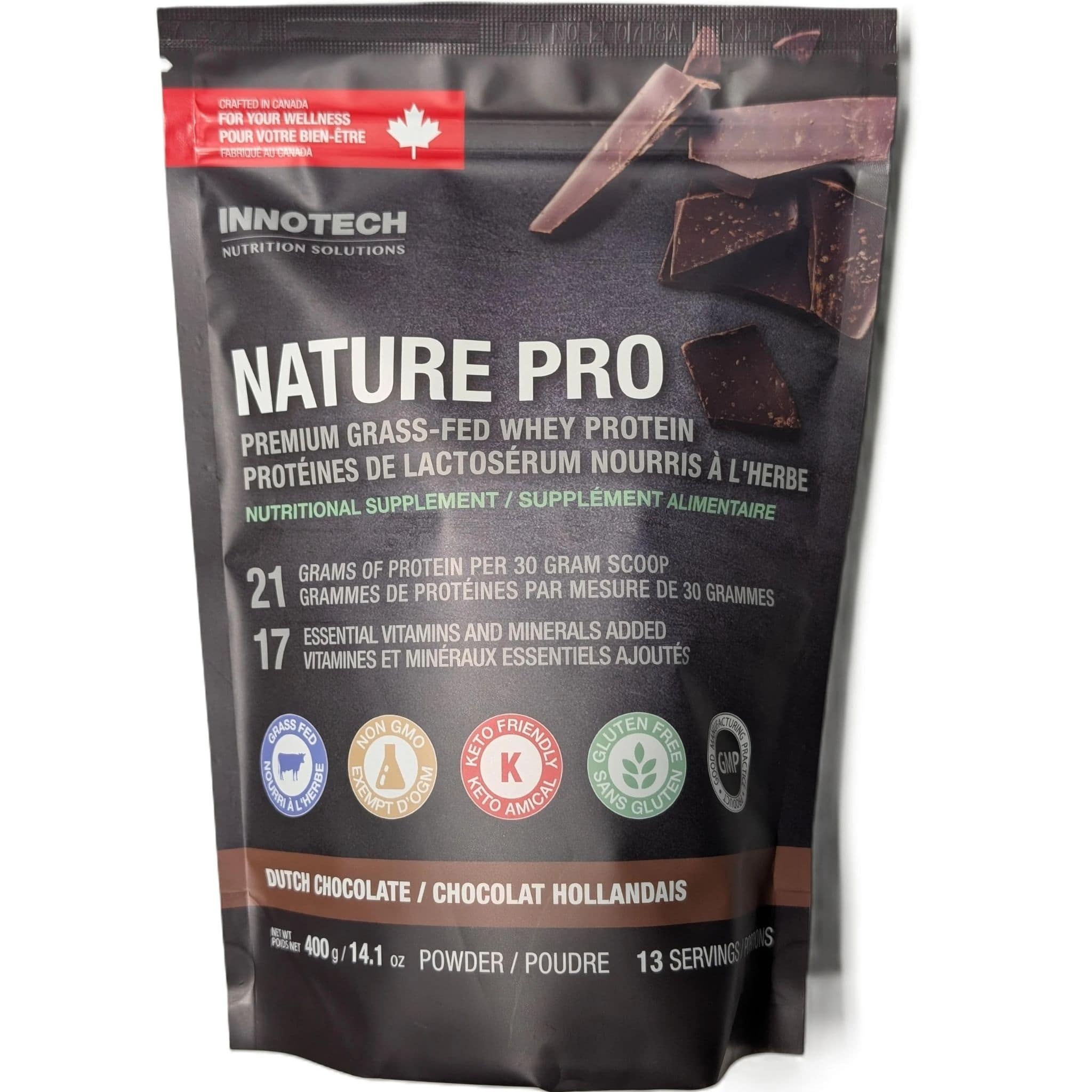 Innotech Nature Pro Grass Fed Whey Protein (Keto Friendly), 400g - Image 2
