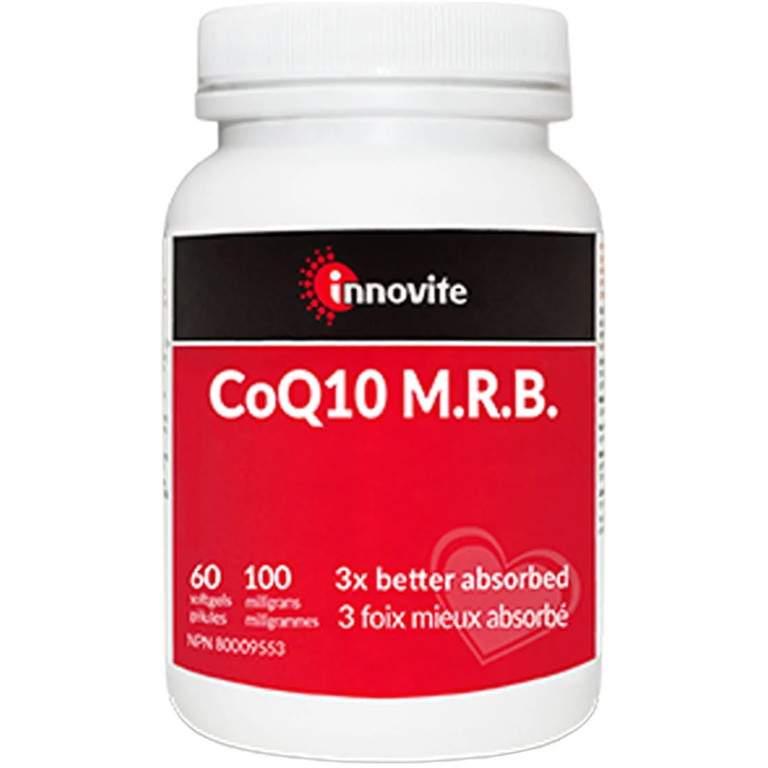 Innovite CoQ10 M.R.B. 100mg, 60 Softgels