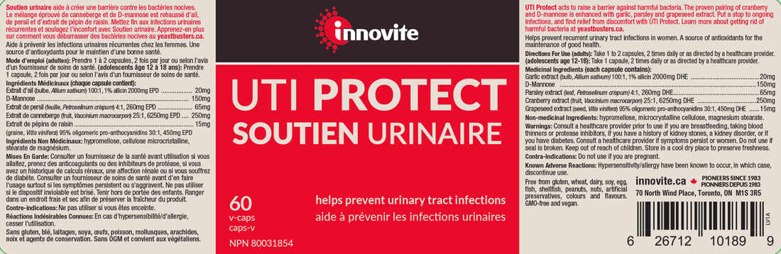 Innovite UTI Protect, 60 V-Caps - Image 2