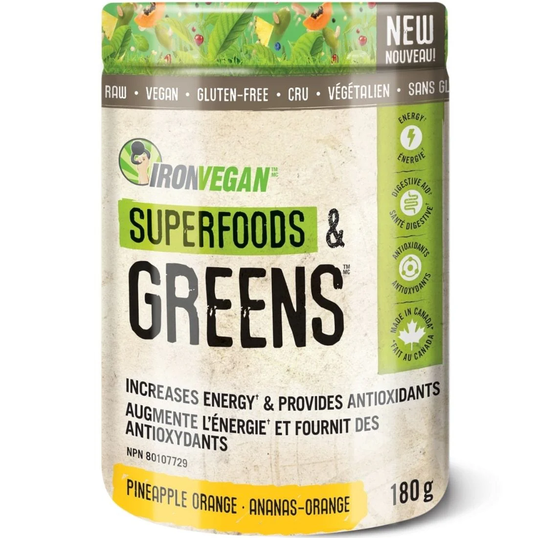 Iron Vegan Superfoods & Greens