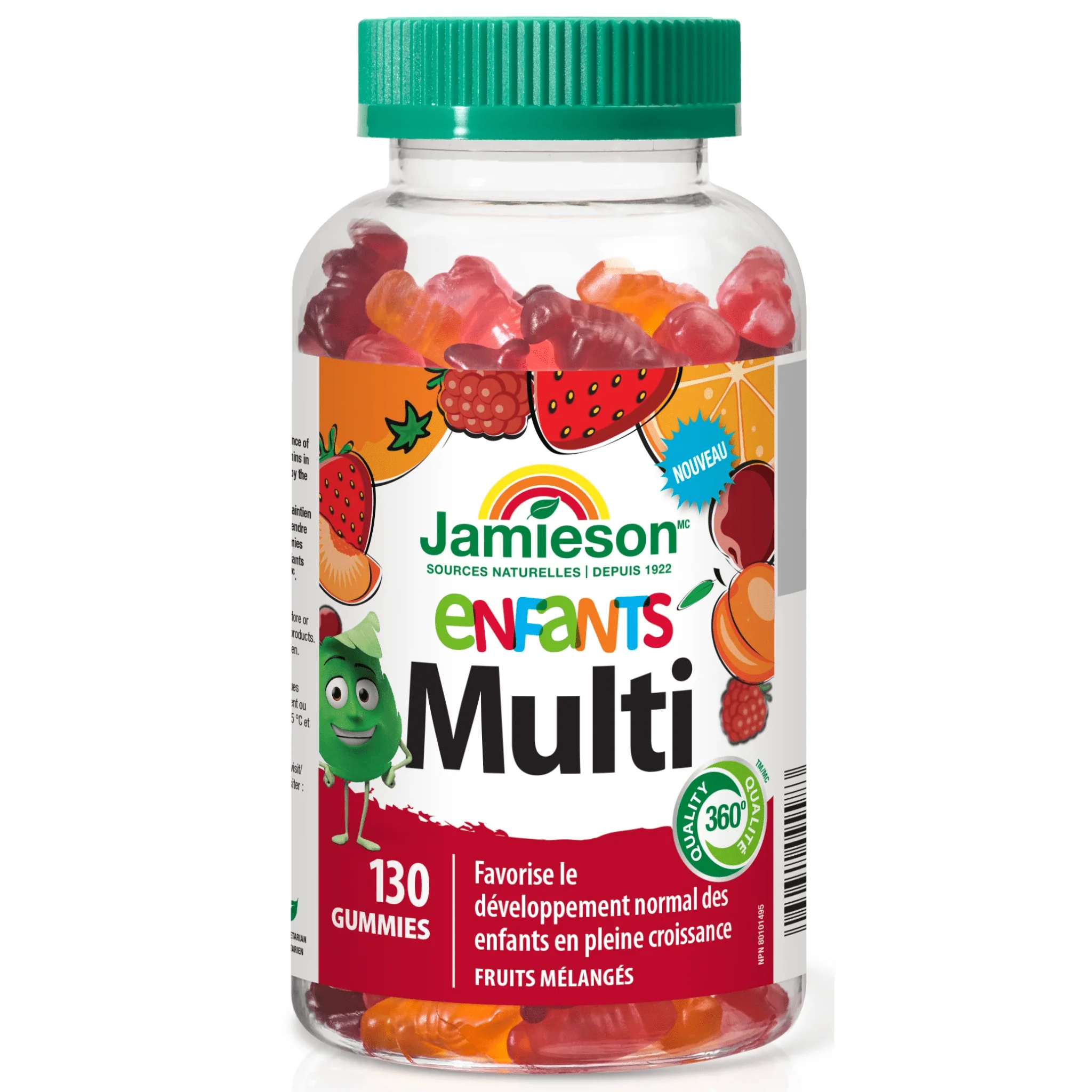 Jamieson 100% Complete Kids Multivitamin Gummies, 130 Gummies - Image 2