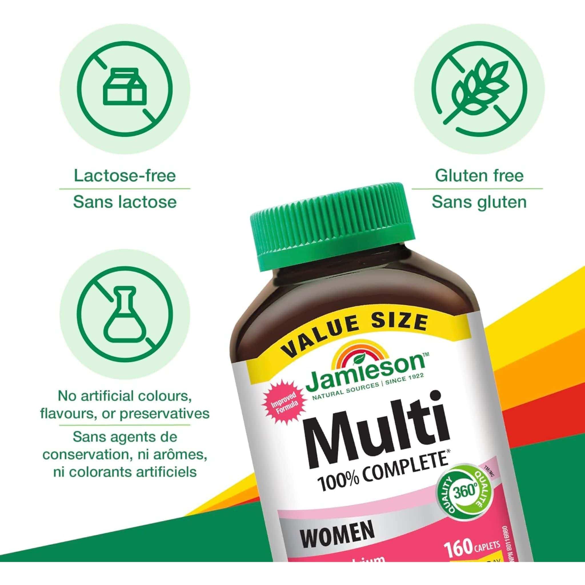 Jamieson 100% Complete Multivitamin Women's - Image 10