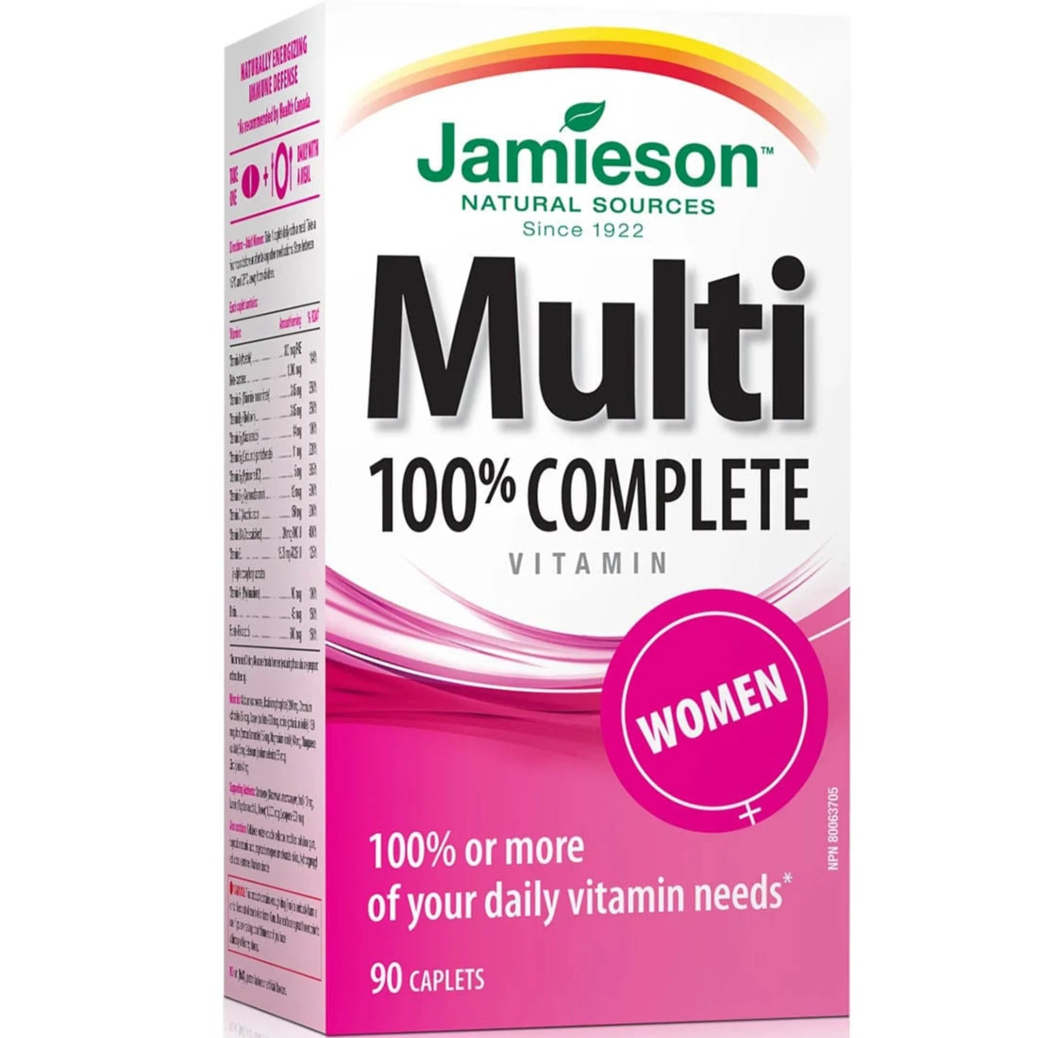 Jamieson 100% Complete Multivitamin Women's - Image 13