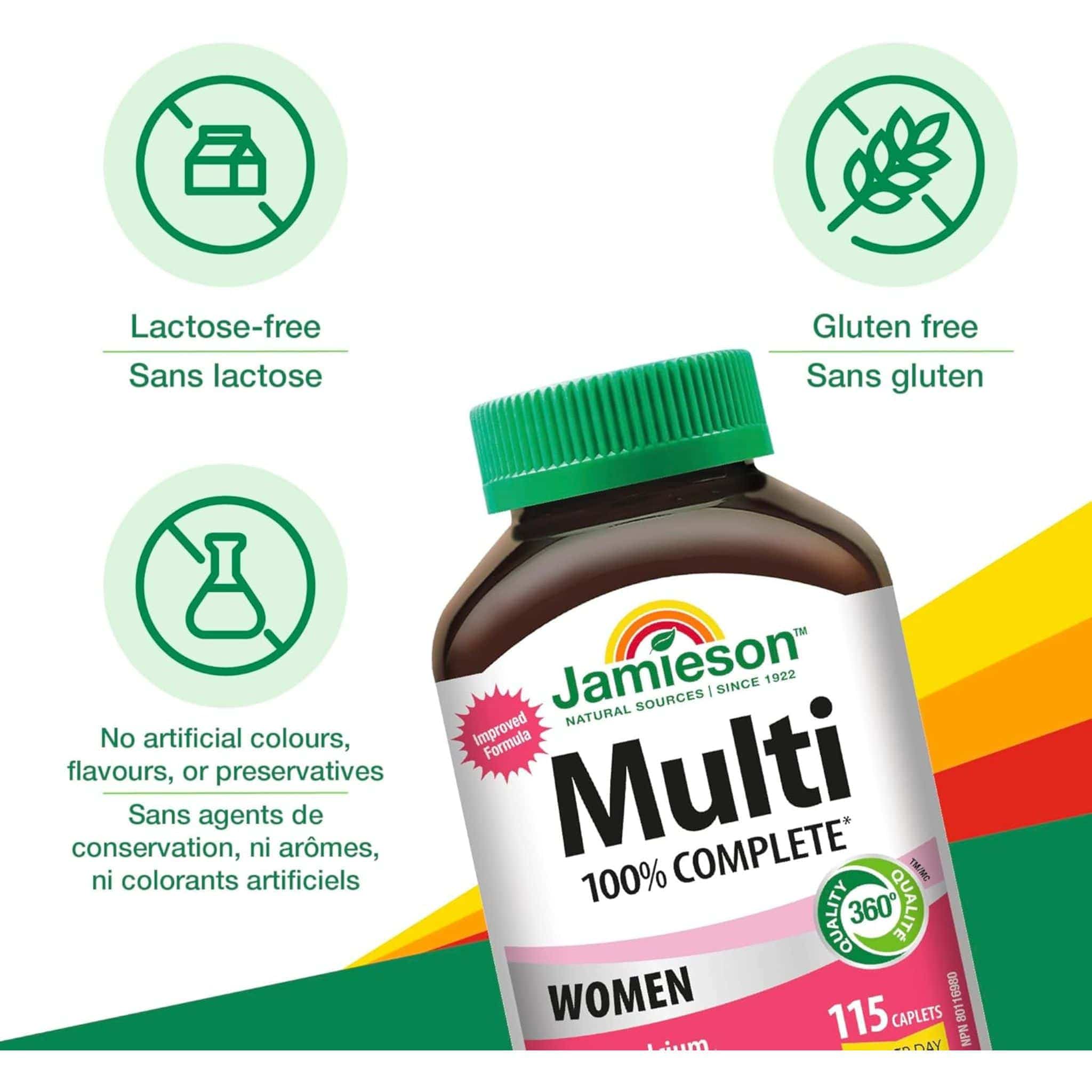 Jamieson 100% Complete Multivitamin Women's - Image 4