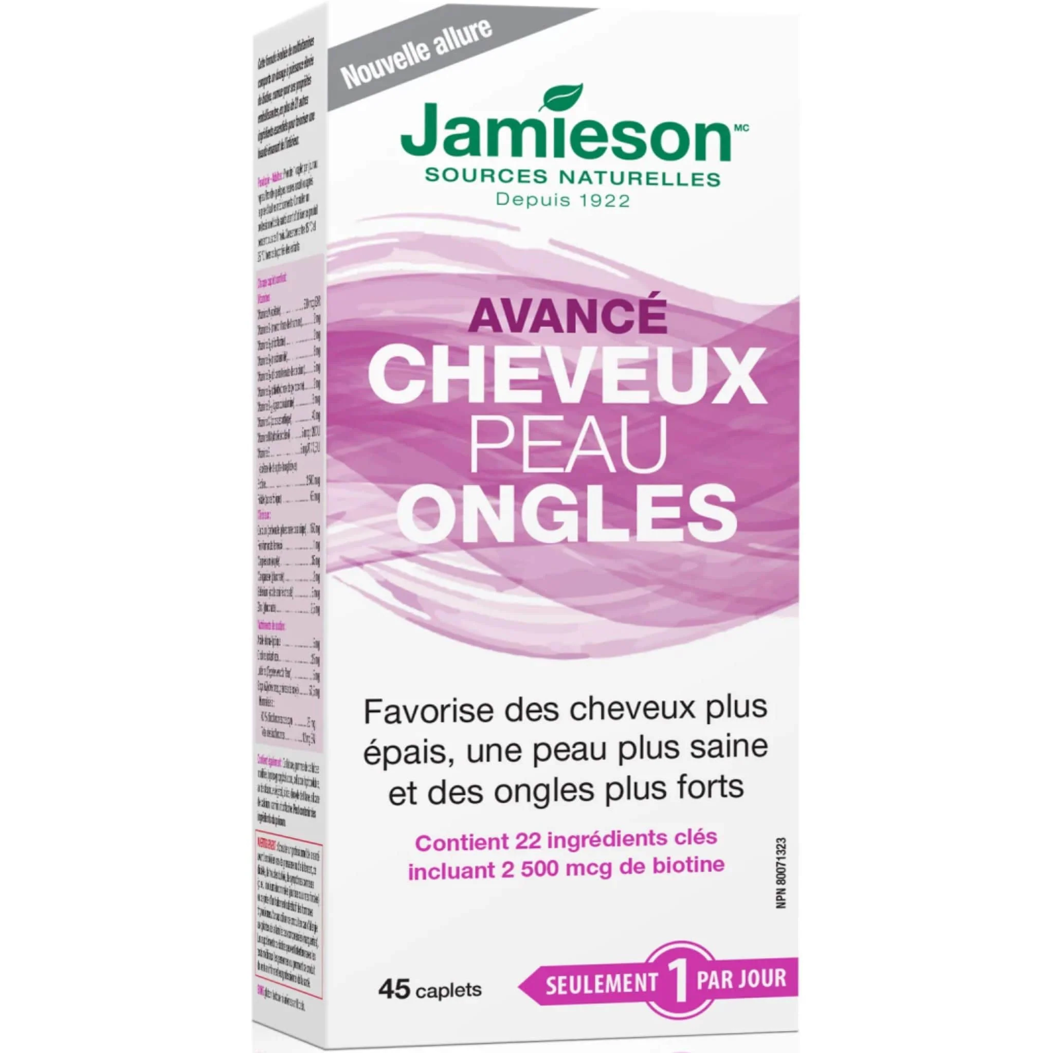 Jamieson Advanced Hair, Skin & Nails, 45 Caplets - Image 4