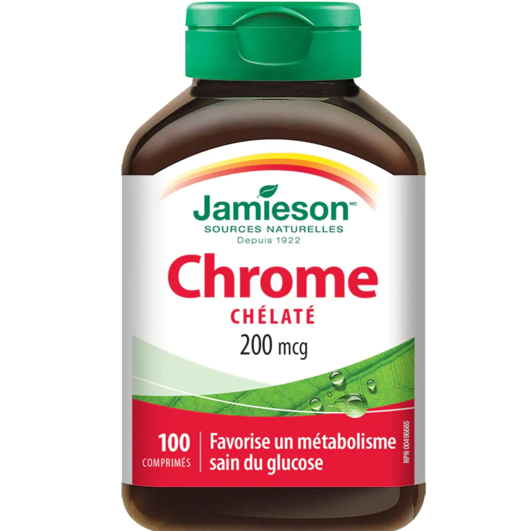 Jamieson Chromium Chelate, 200mcg, 100 Tablets - Image 2