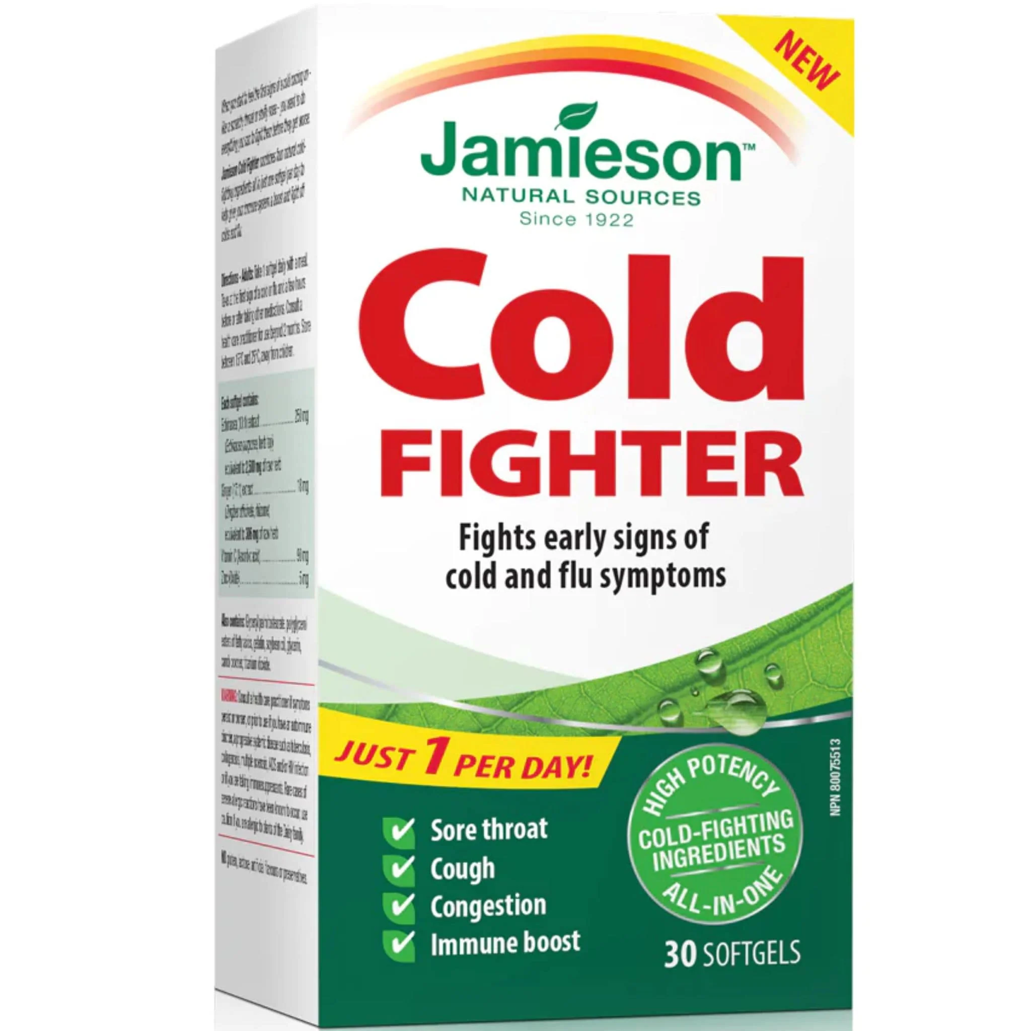 Jamieson Cold Fighter, 30 Softgels